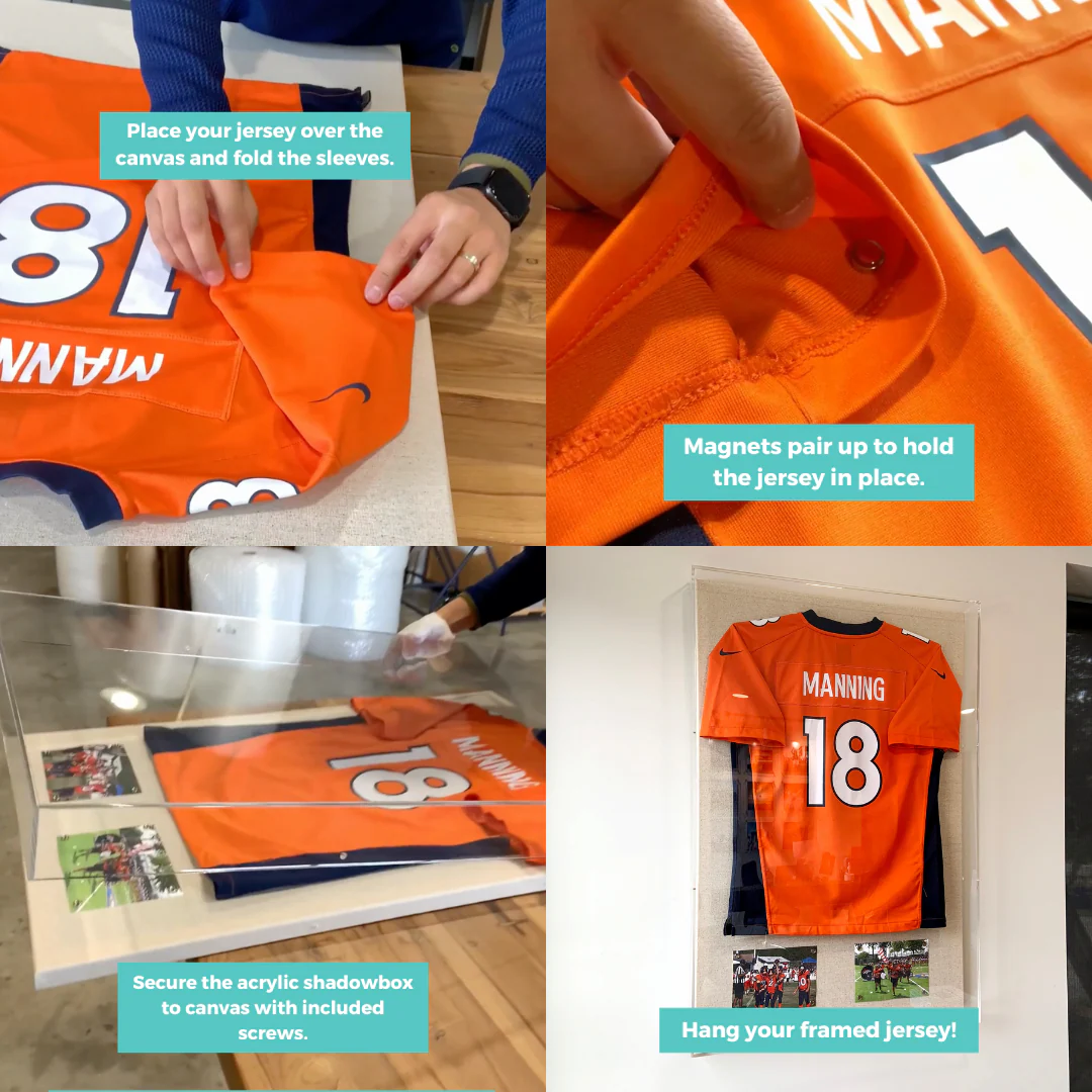 Jersey Shadowbox Display for Athletes & Sports Fans - Image 12