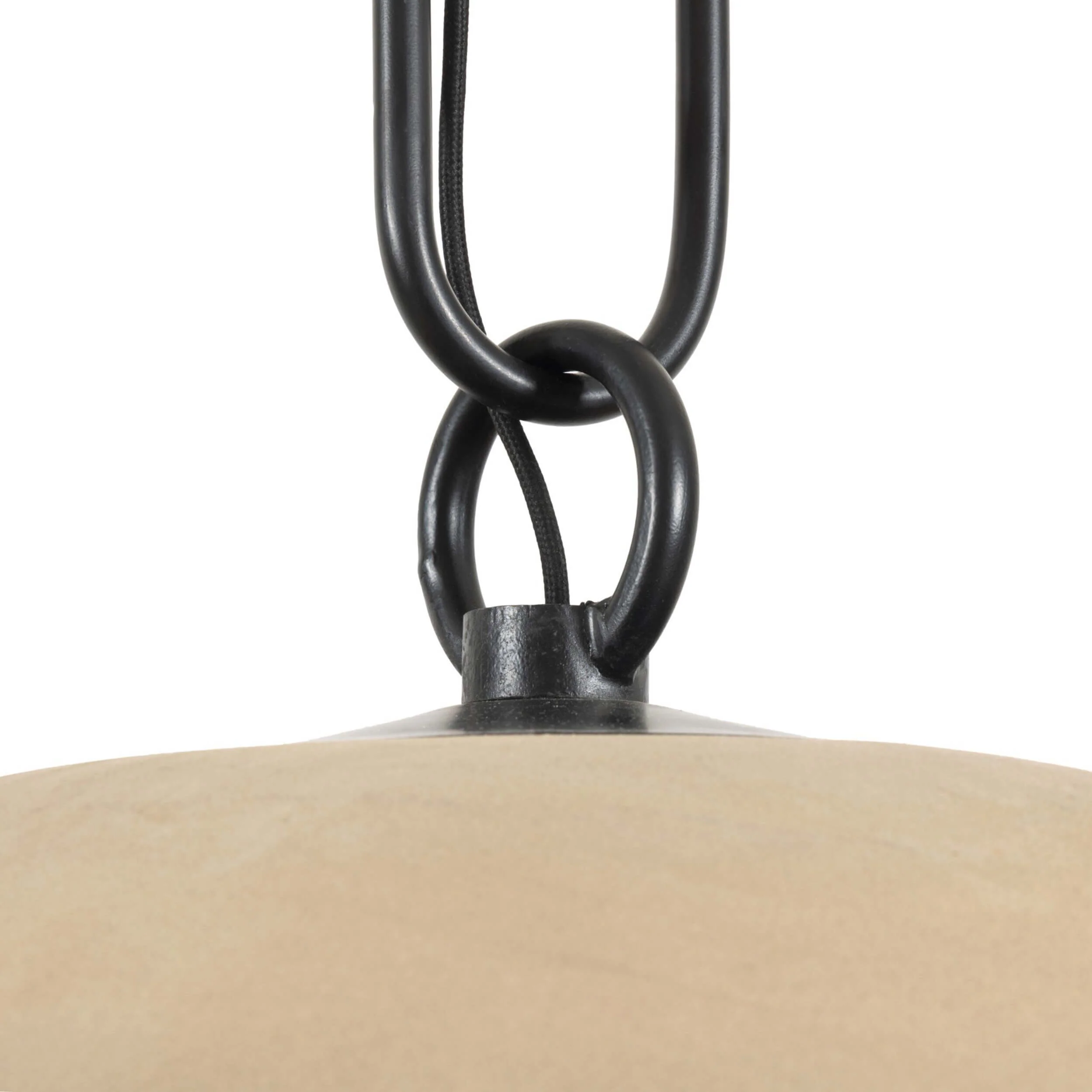 Jesenia Pendant, Tan Speckled by Four Hands - Image 4