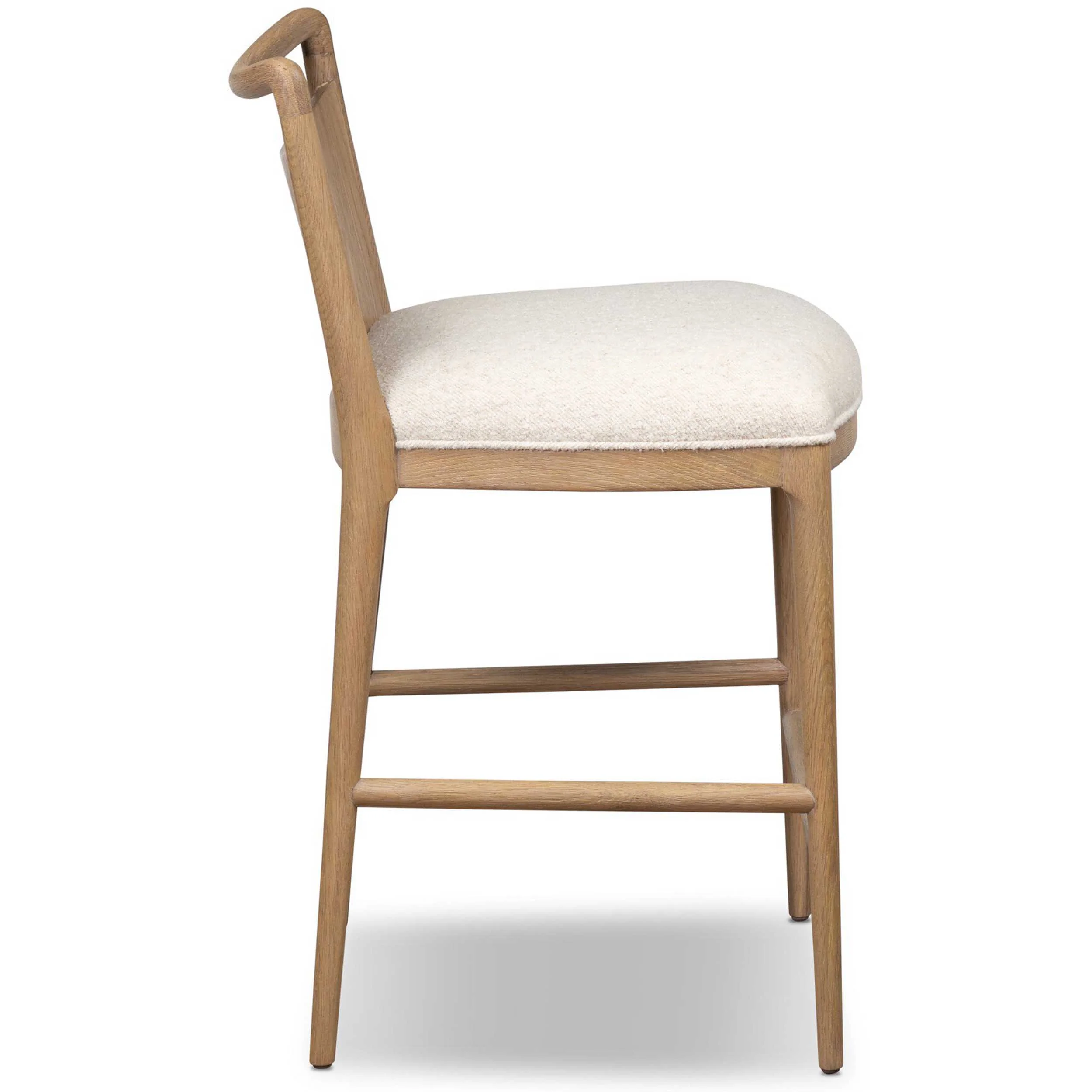 Jessen Counter Stool, Charter Oatmeal by Four Hands - Image 3