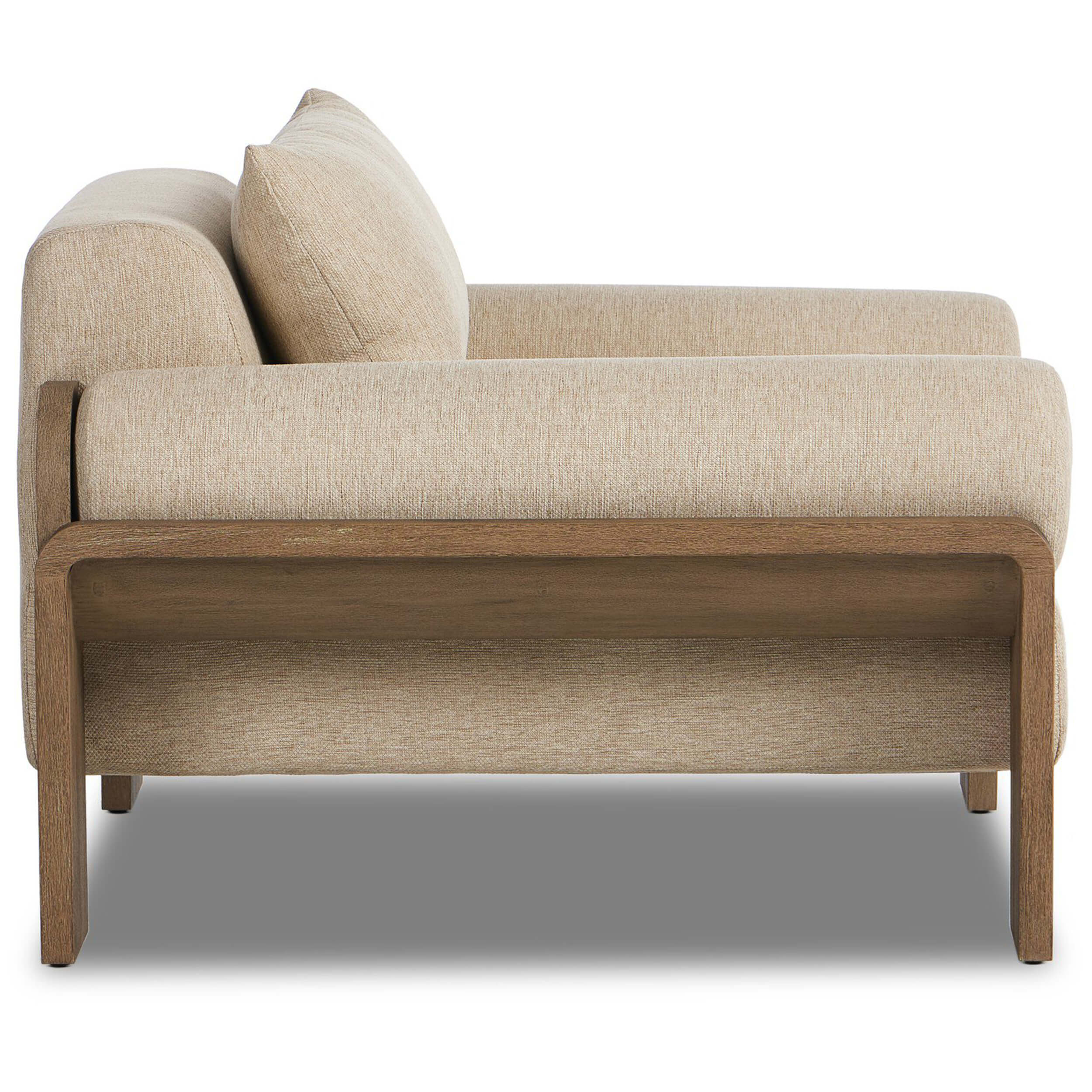 Joette Outdoor Chair, Ellor Beige by Four Hands - Image 3