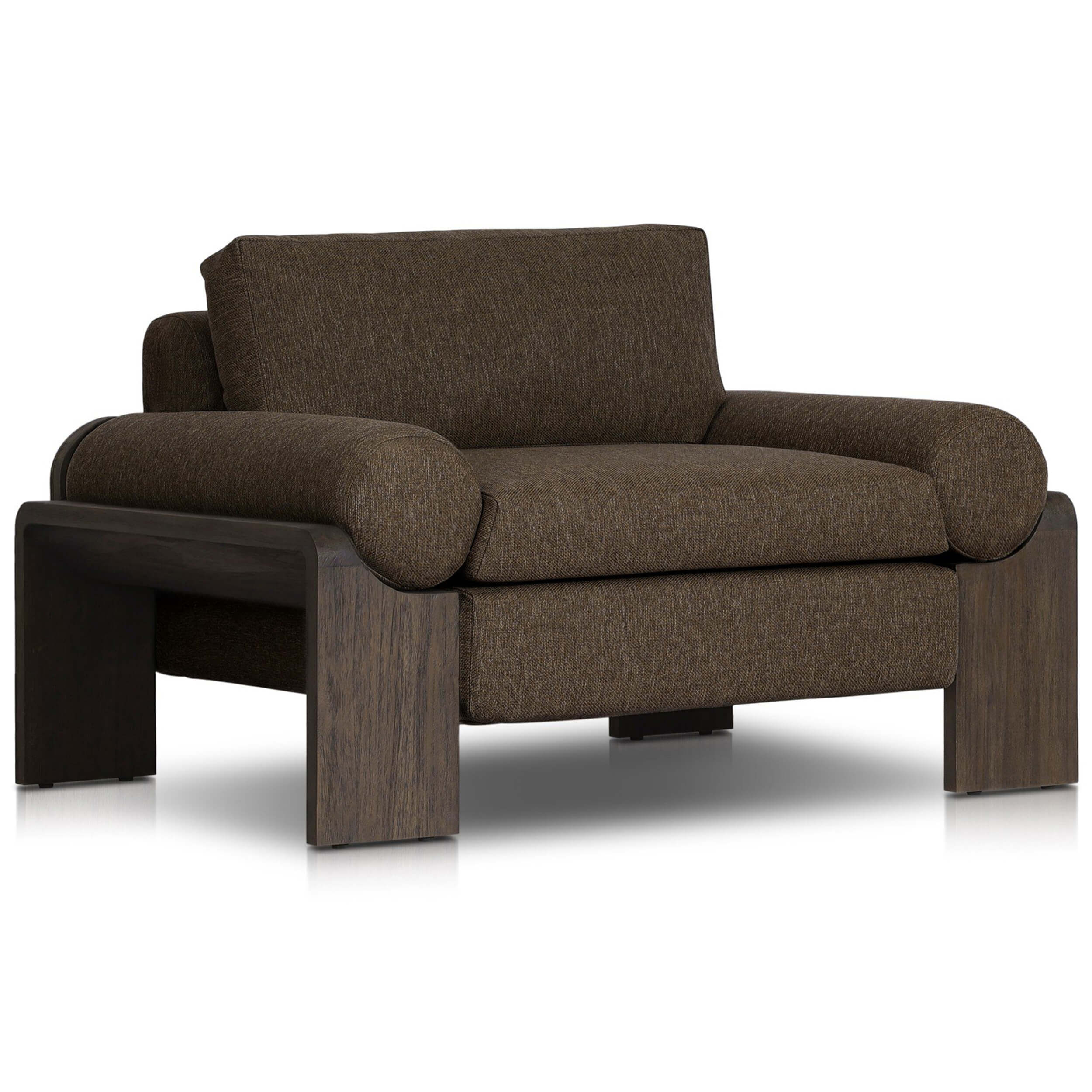 Joette Outdoor Chair, Ellor Brown by Four Hands