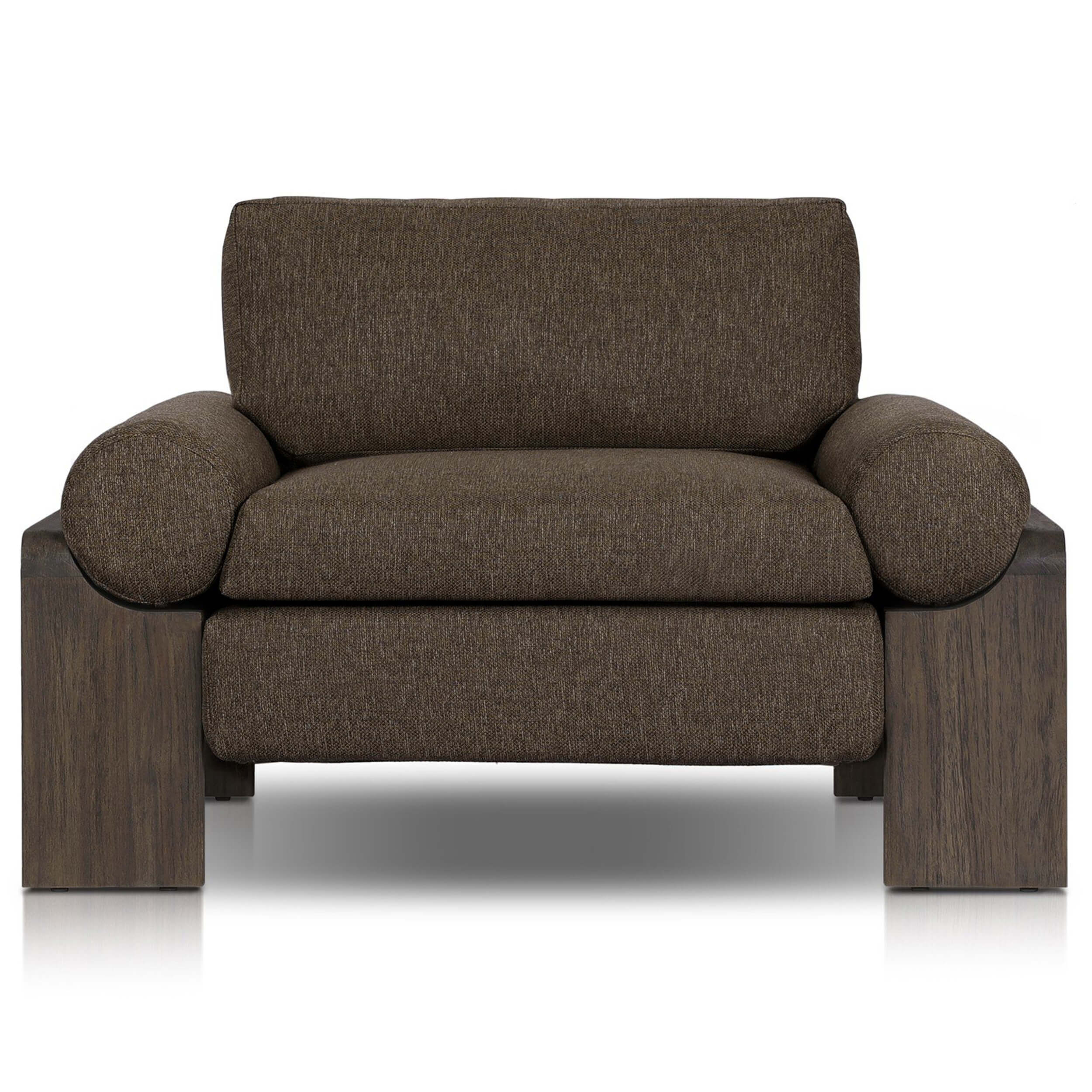 Joette Outdoor Chair, Ellor Brown by Four Hands - Image 2