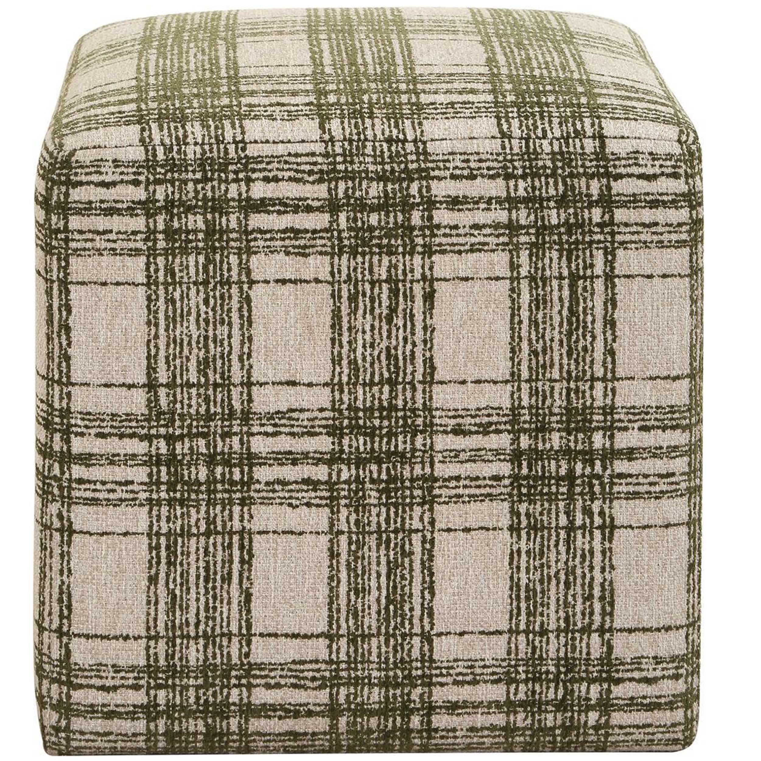 Joie Ottoman, Ireland Plaid - Image 2