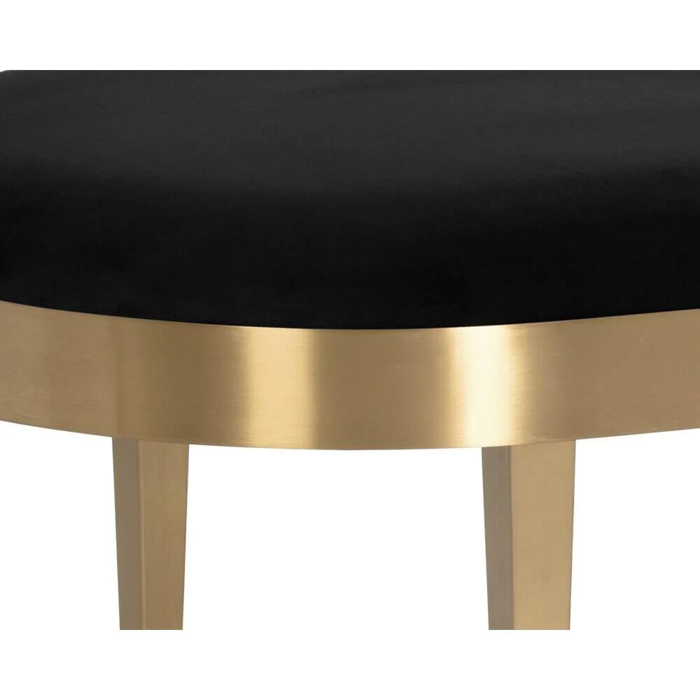 Jolie Bench, Black - Image 3