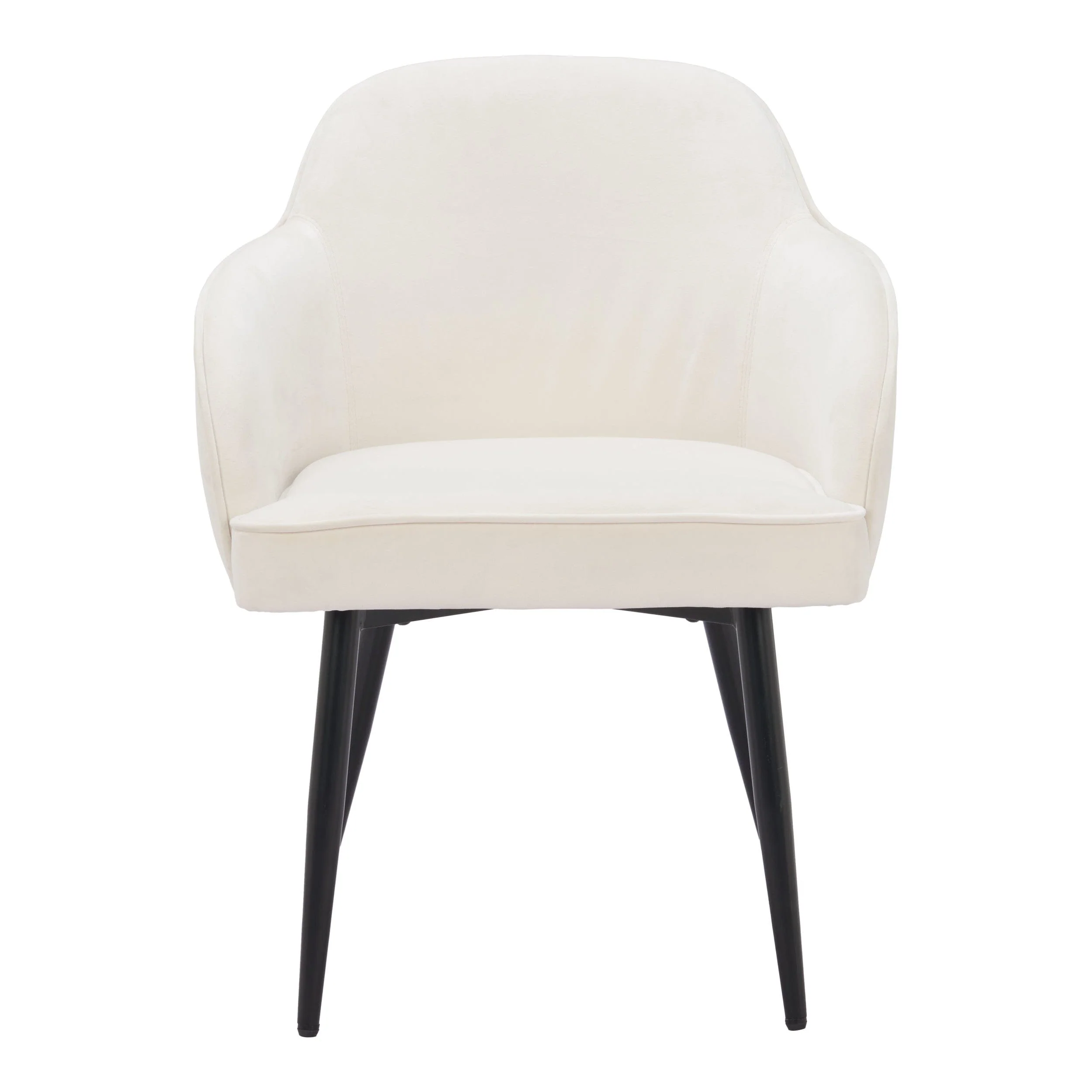 Jolie Dining Chair, Ivory, Set of 2 - Image 3