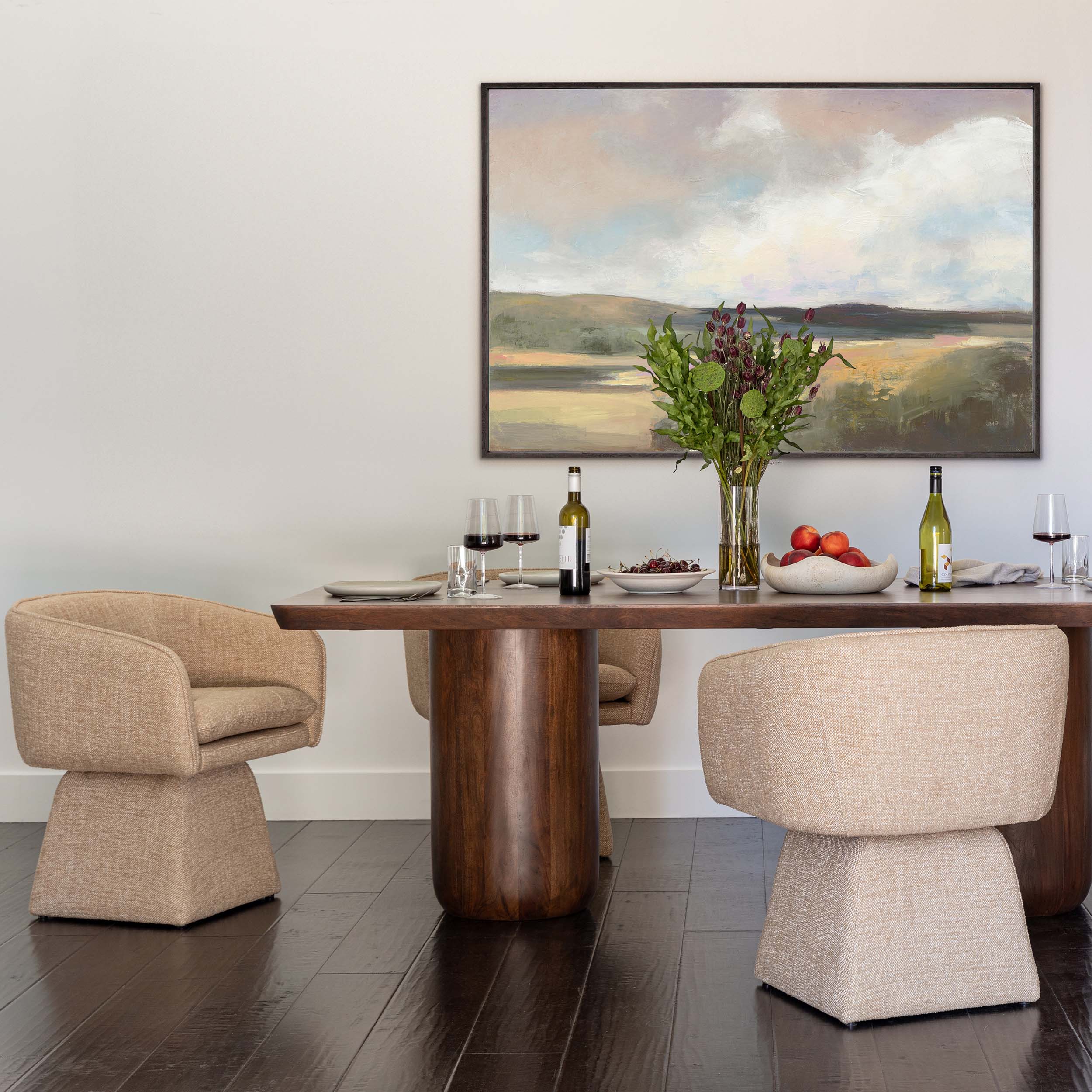 Jonie Swivel Dining Chair, Camel - Image 6