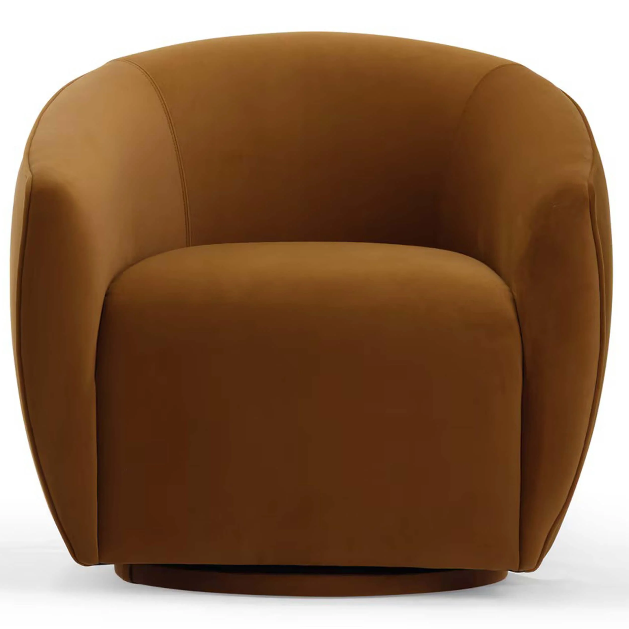 Jordan Swivel Chair, Cognac - Image 2