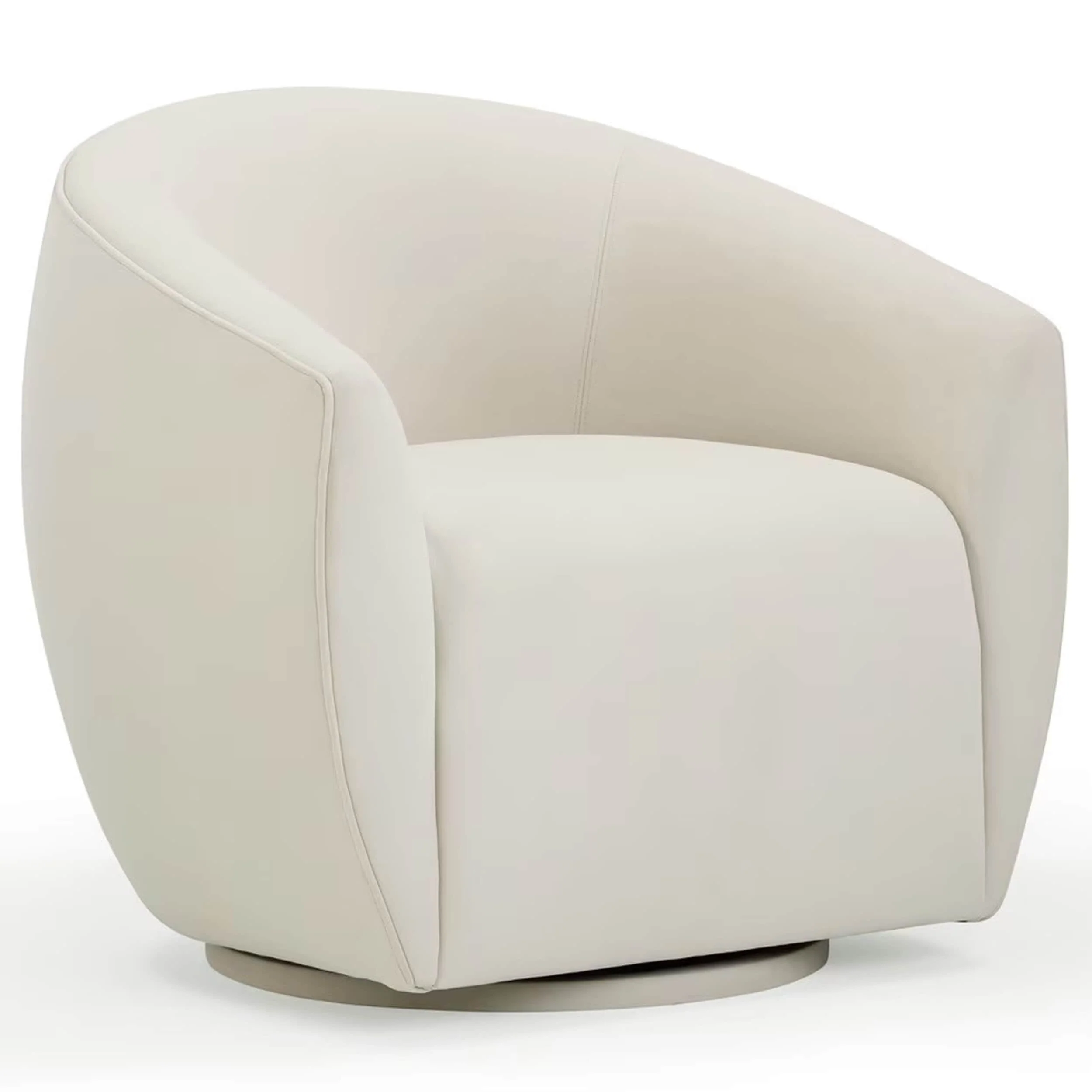 Jordan Swivel Chair, Cream