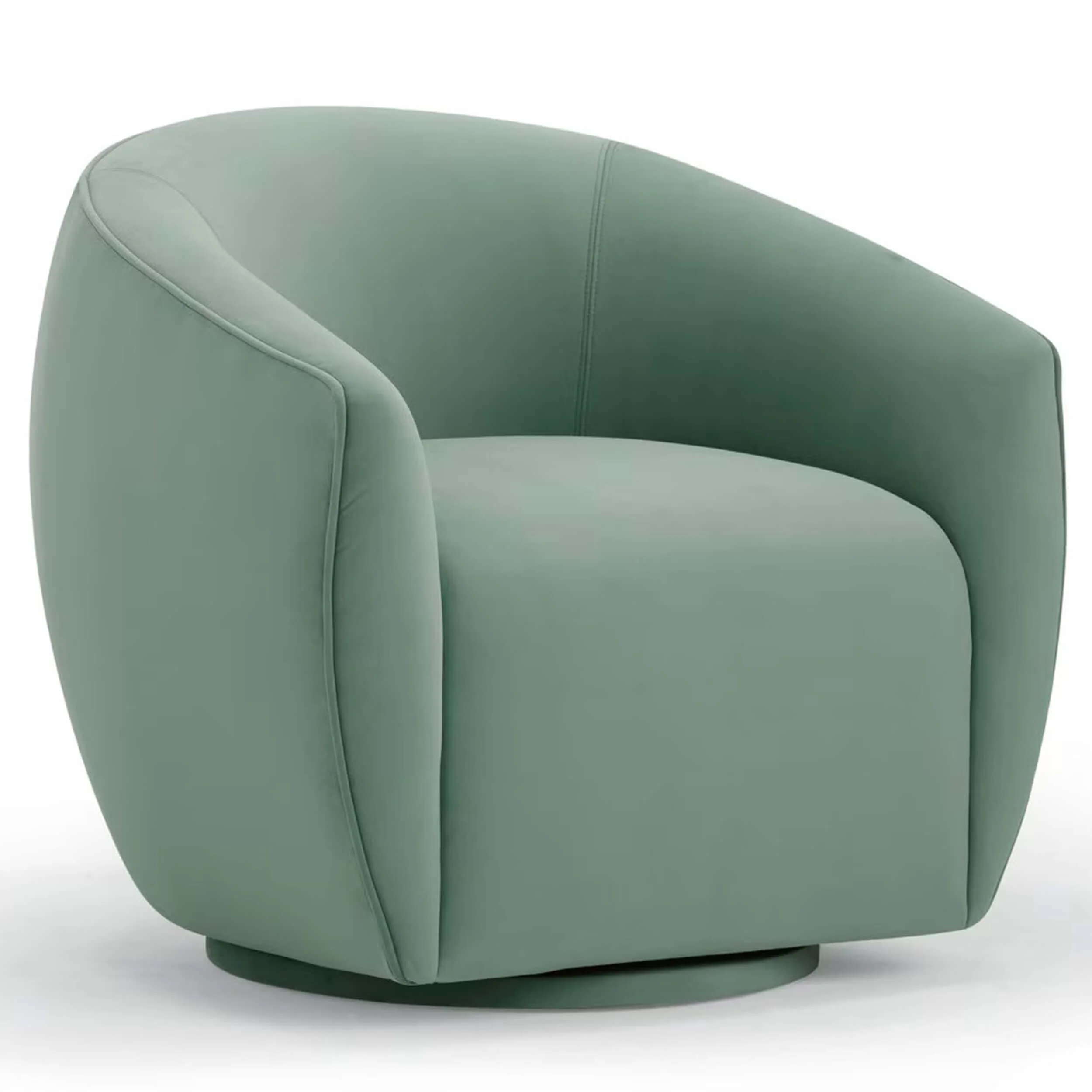 Jordan Swivel Chair, Sea Blue