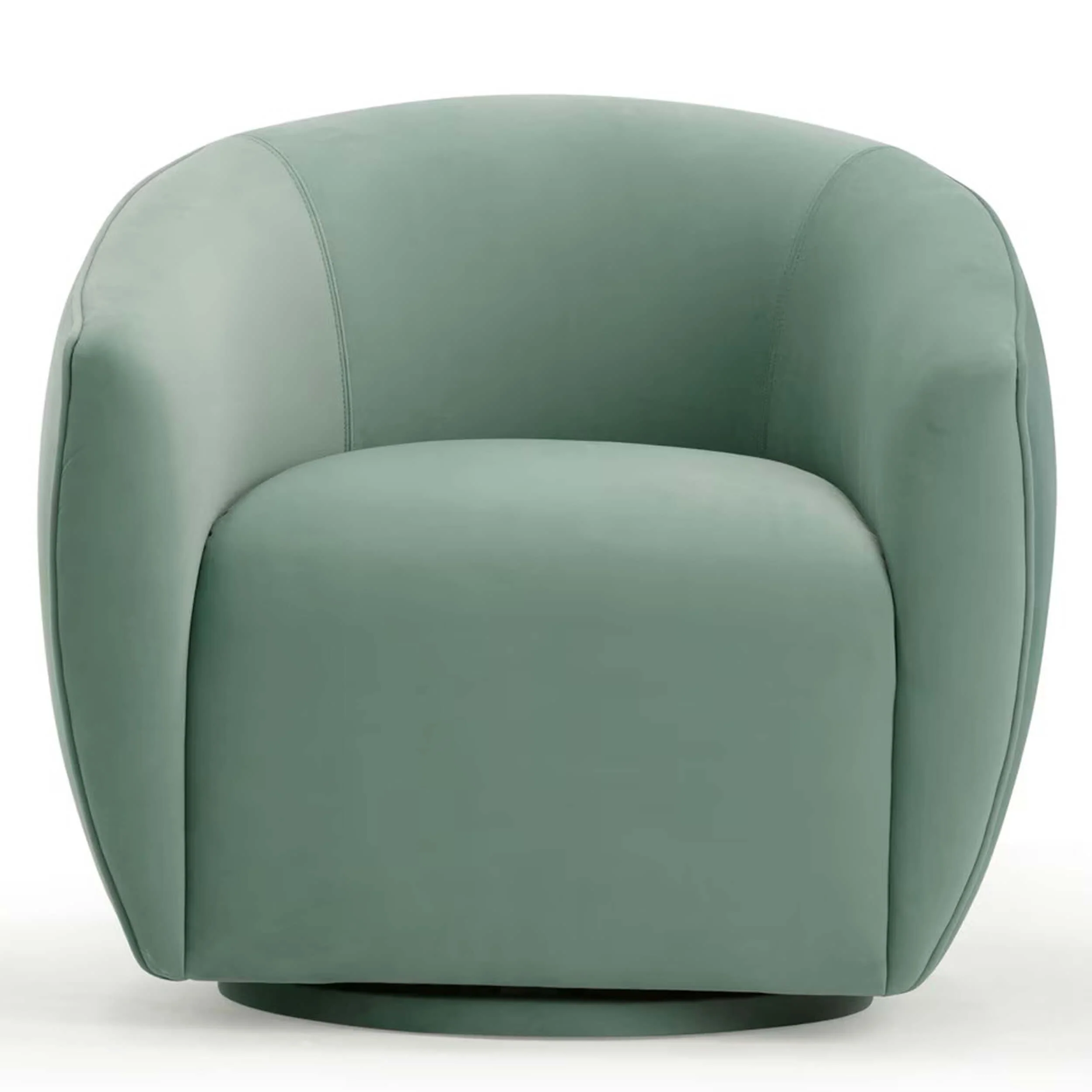 Jordan Swivel Chair, Sea Blue - Image 2