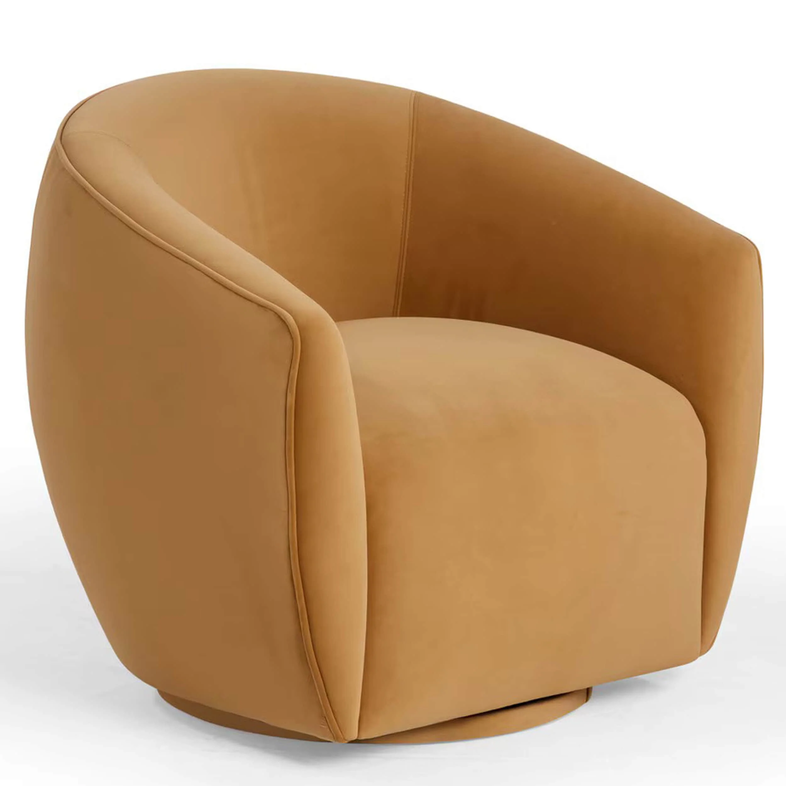 Jordan Swivel Chair, Tan