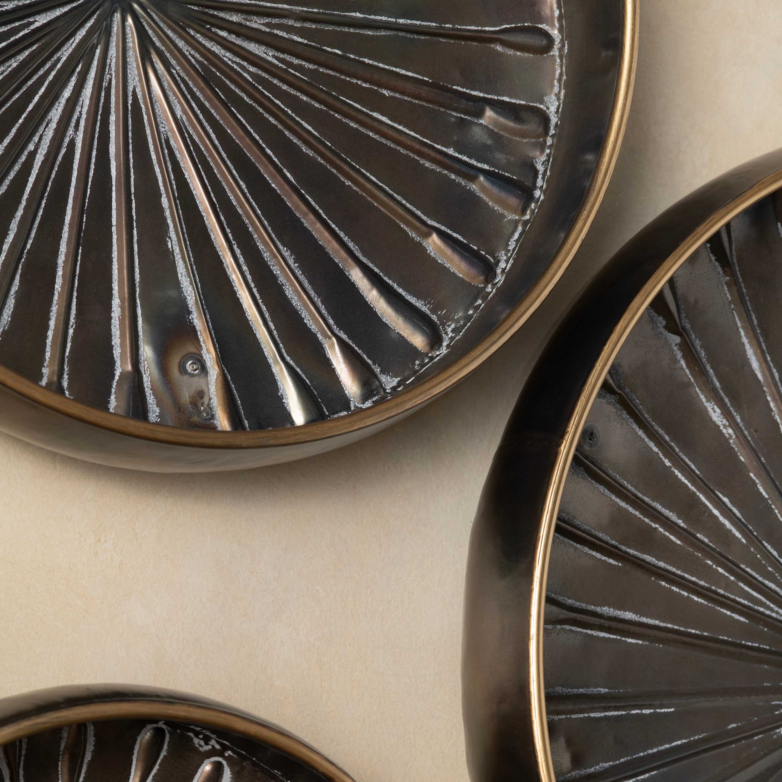 Jordan Trays, Bronze, Set of 3 - Image 2