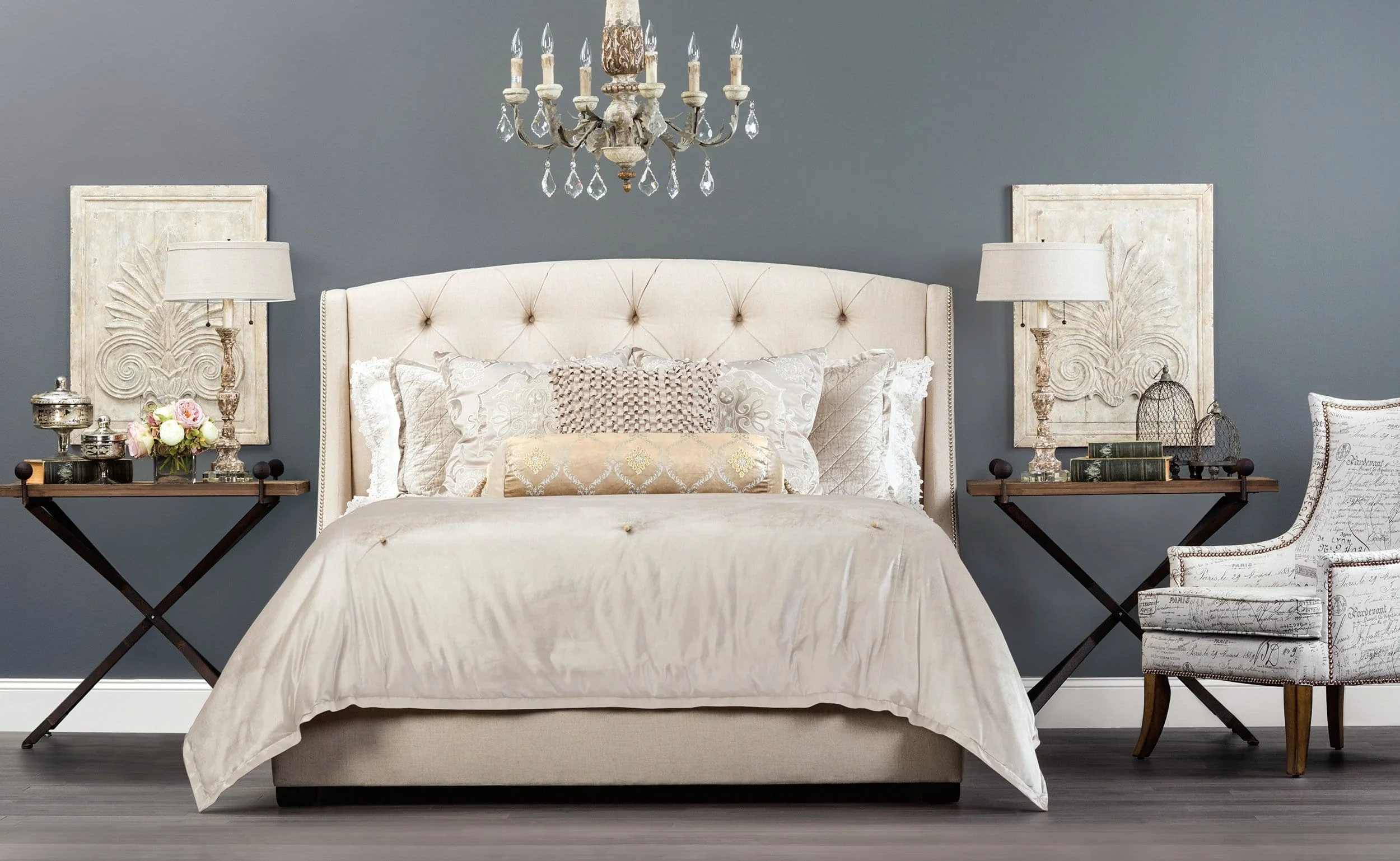 Jordan Tufted Bed - Image 5