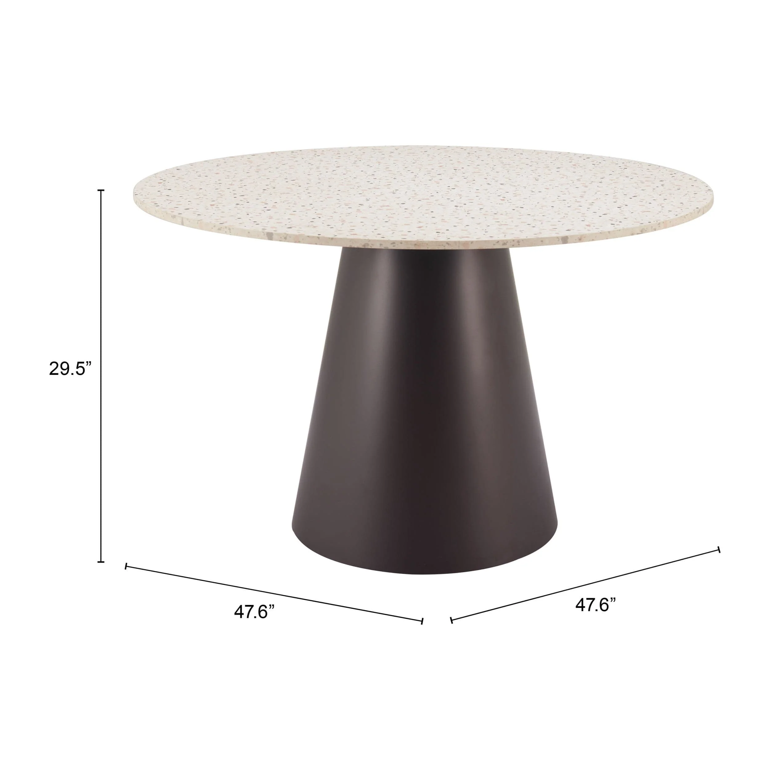 Jorf Dining Table, Beige - Image 5