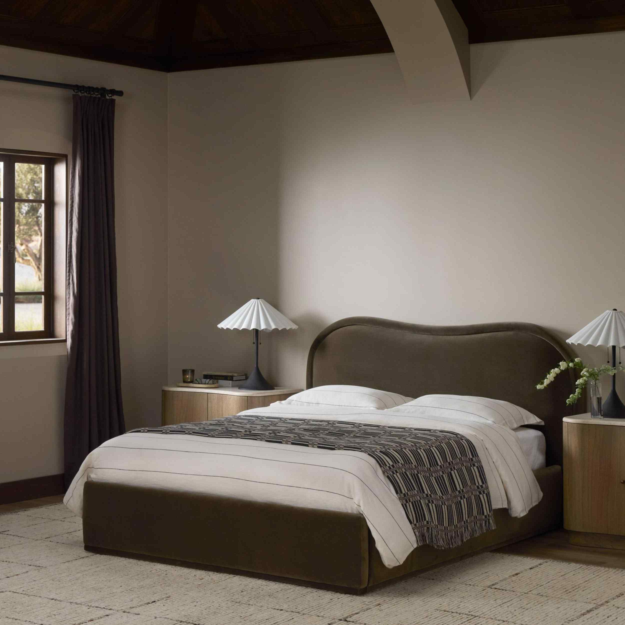 Julia Bed, Surrey Olive by Four Hands - Image 4
