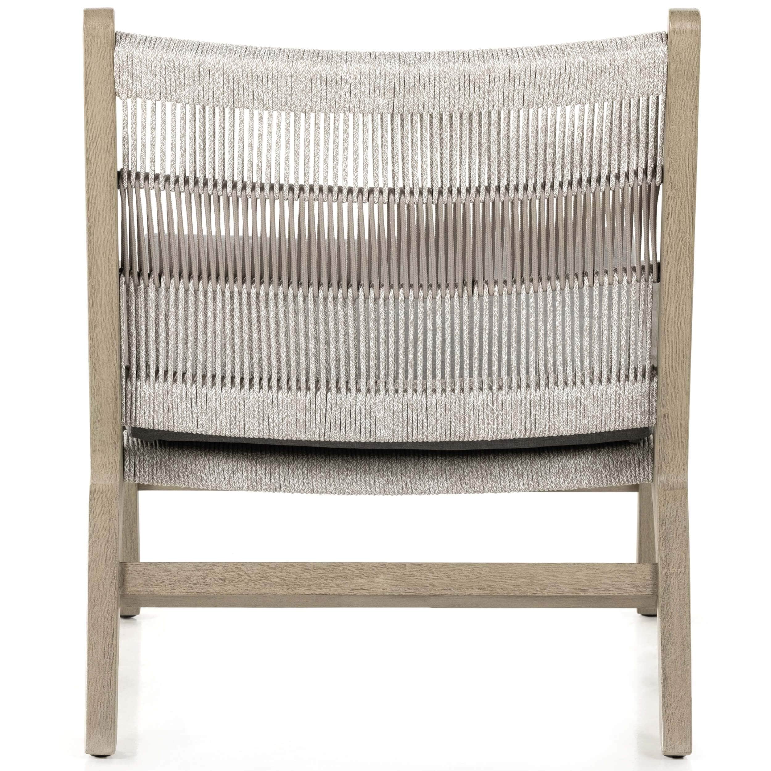 Julian Outdoor Chair, Heathered Grey by Four Hands - Image 4