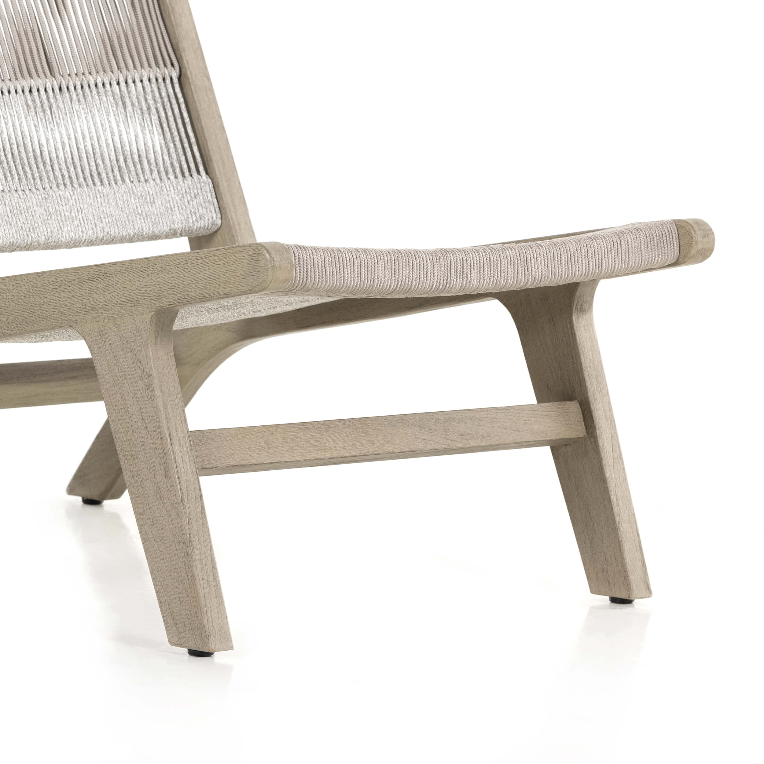 Julian Outdoor Chair, Heathered Grey by Four Hands - Image 9