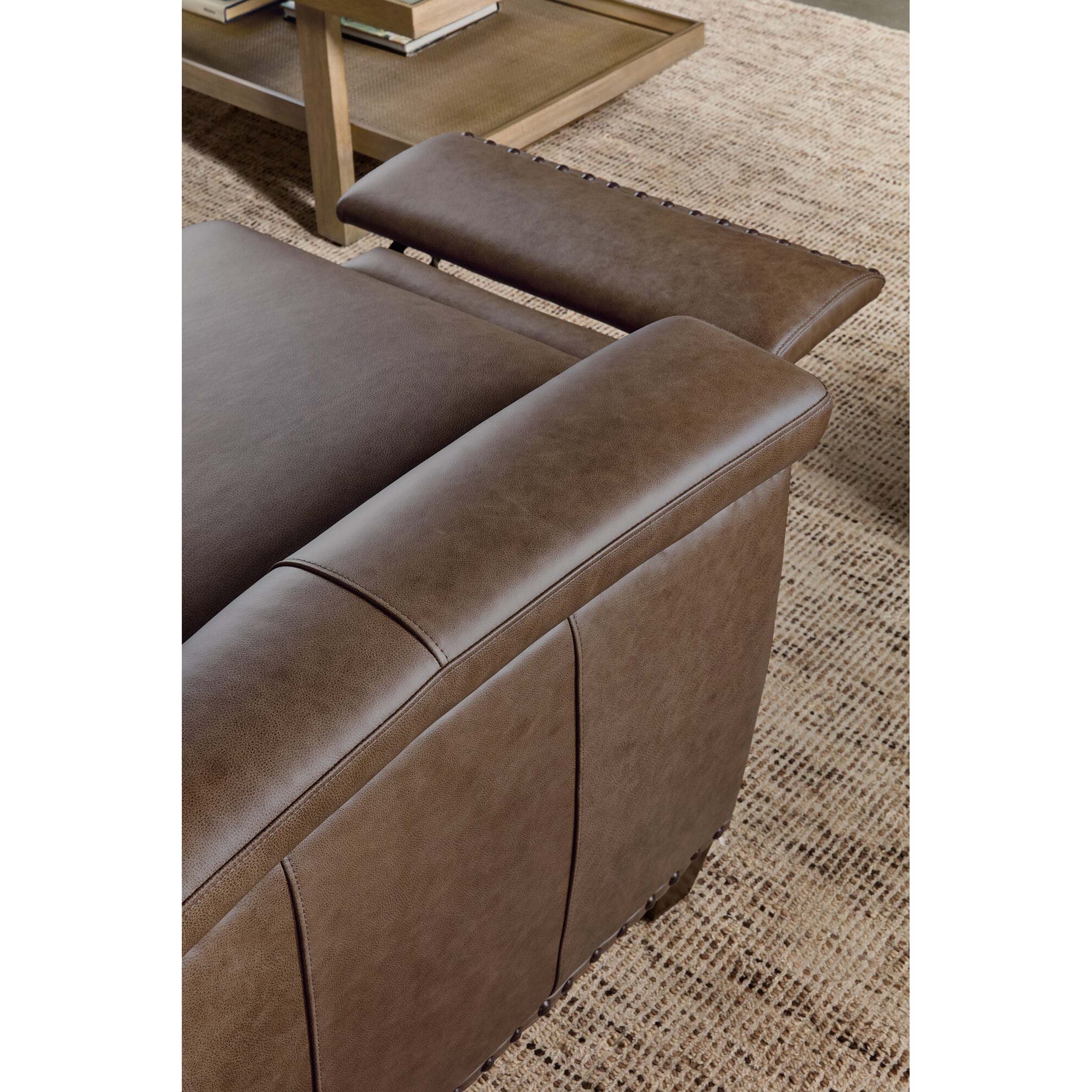 Julian Zero Gravity Power Leather Recliner, Rowe Chocolate - Image 6