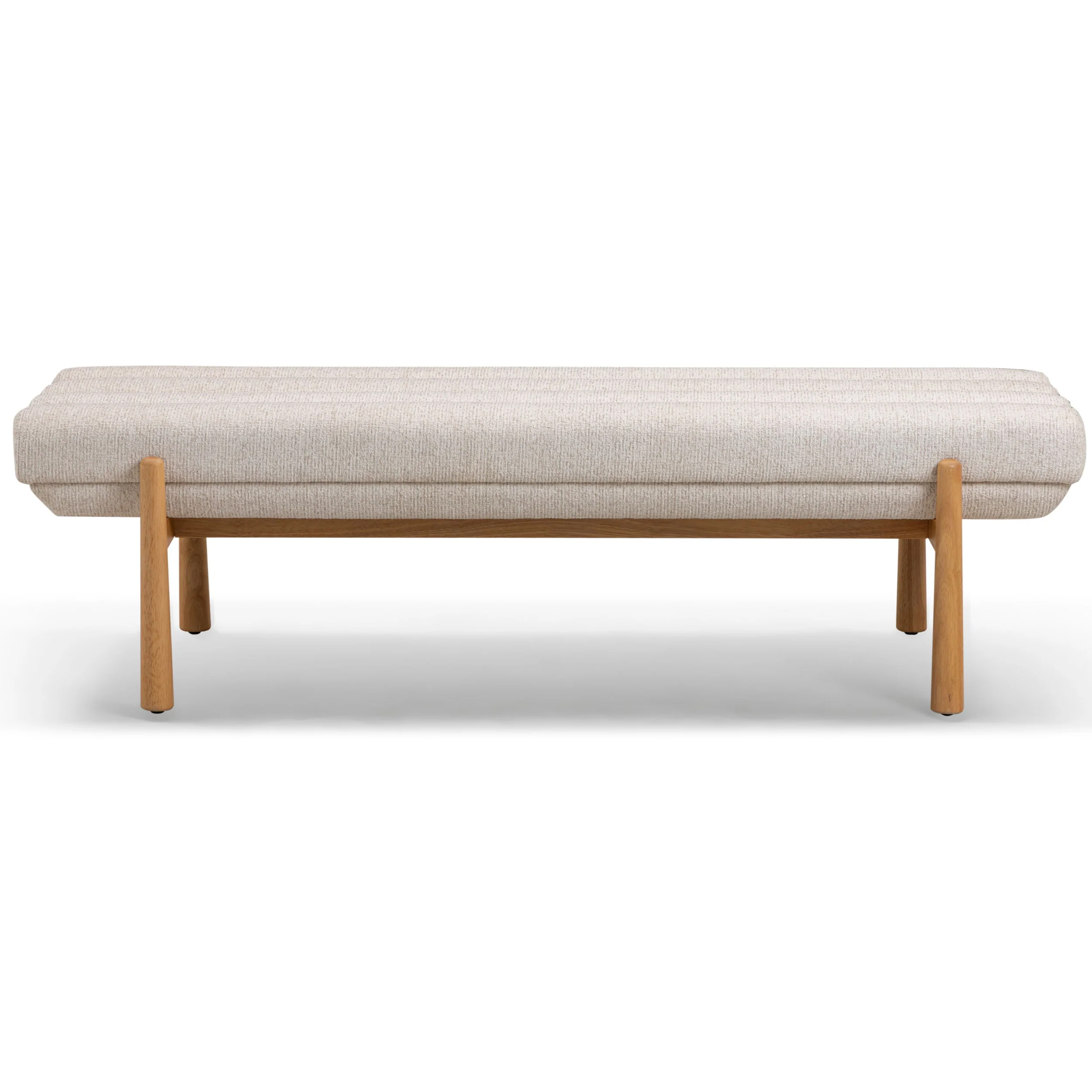 Julianna Bench, Cream - Image 2