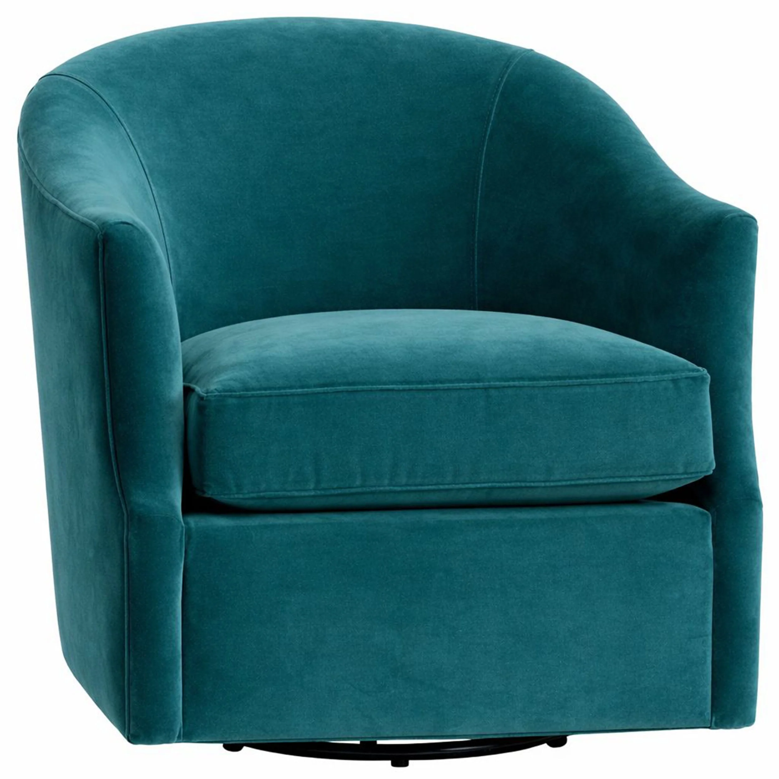 Julie Swivel Chair, Vance Teal - Image 2