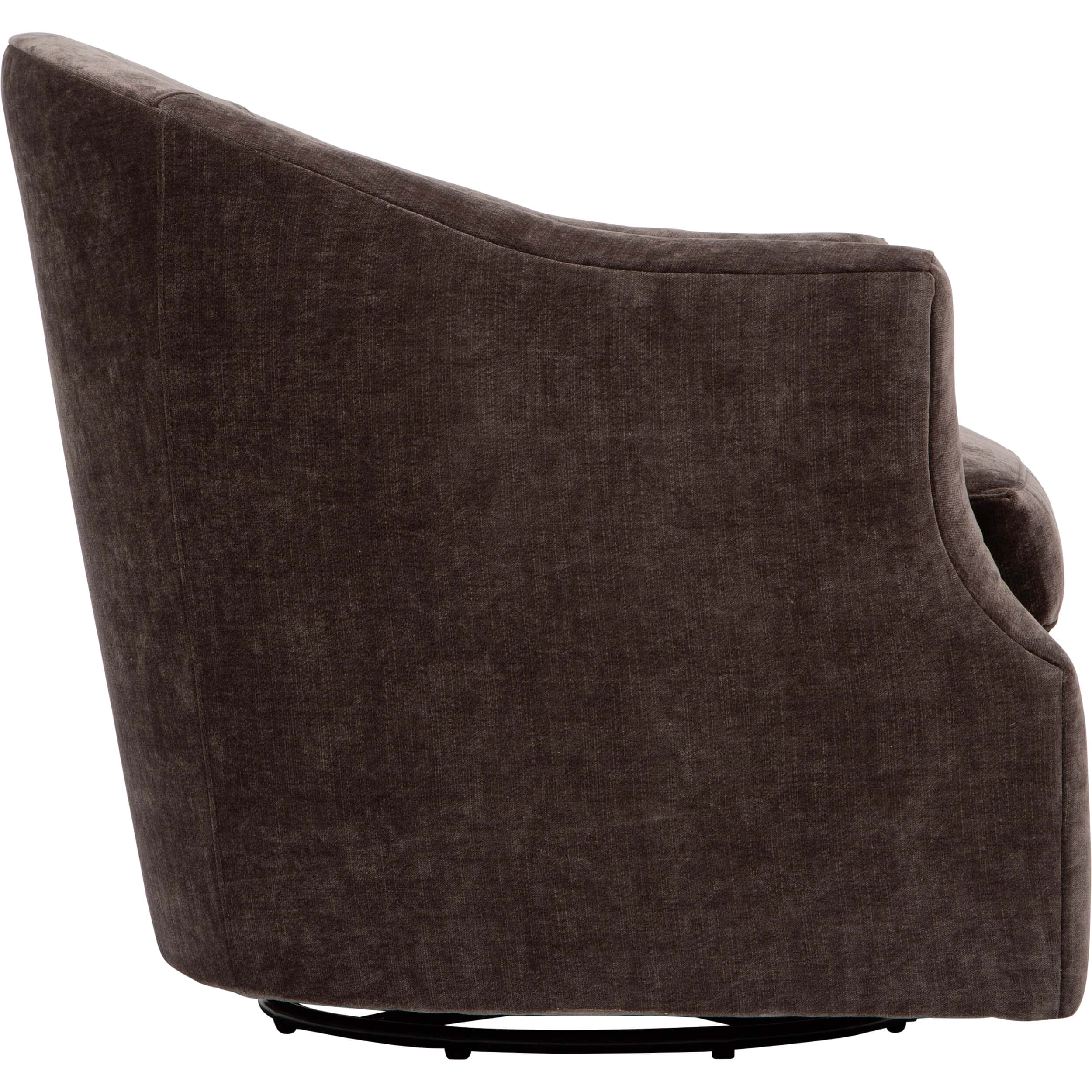 Julie Swivel Glider, Athens Espresso - Image 3