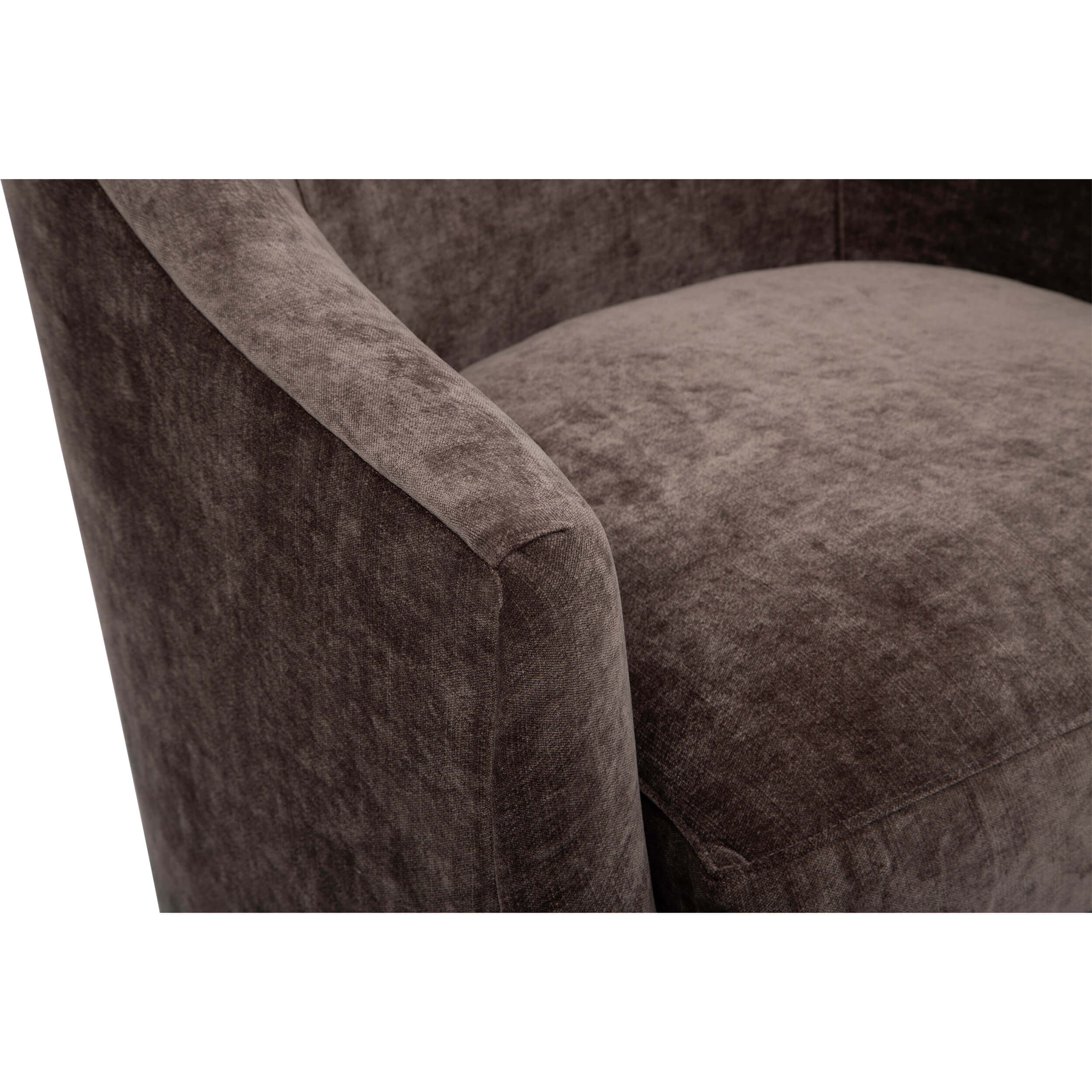 Julie Swivel Glider, Athens Espresso - Image 4
