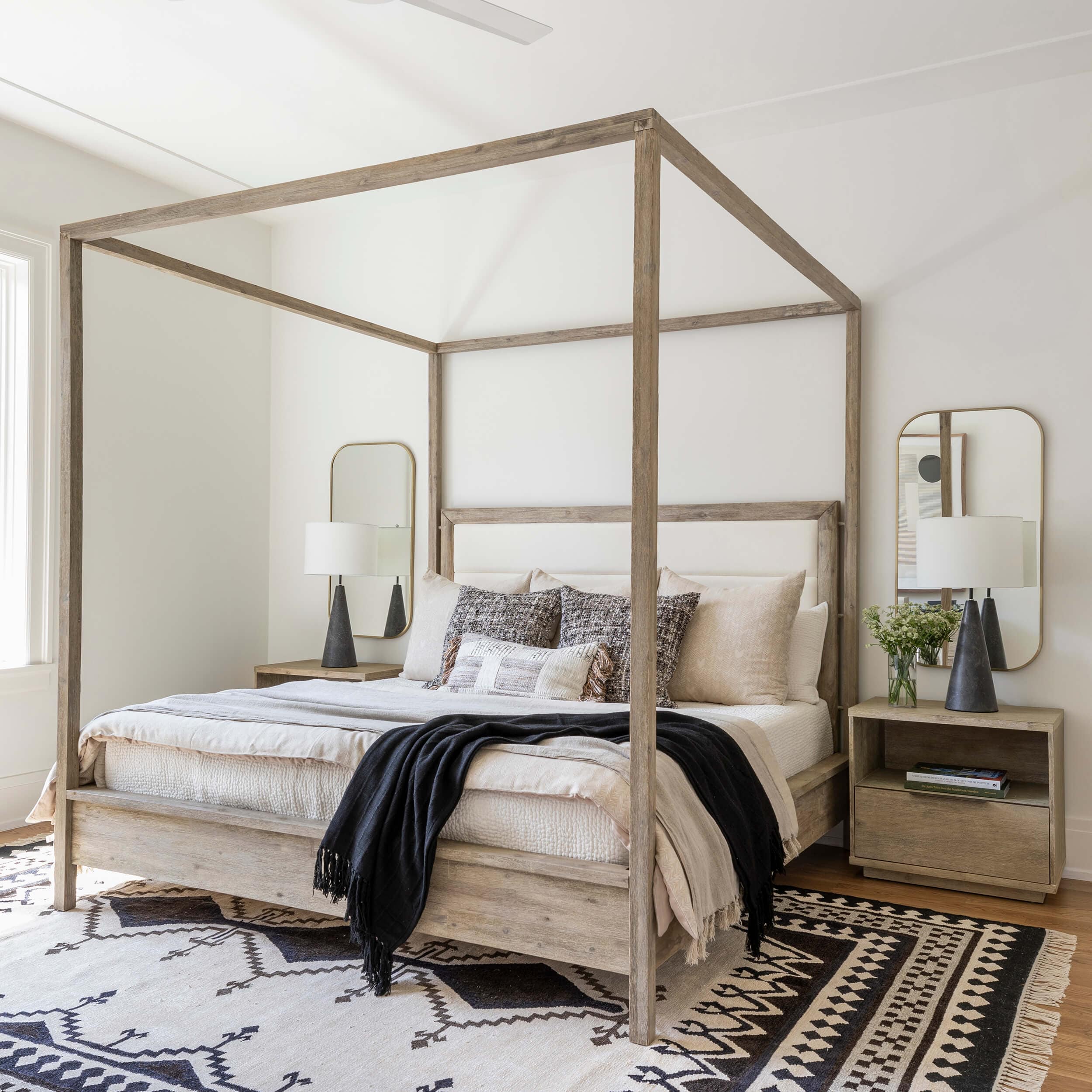 Juliet Nightstand, Light Warm Wash - Image 3