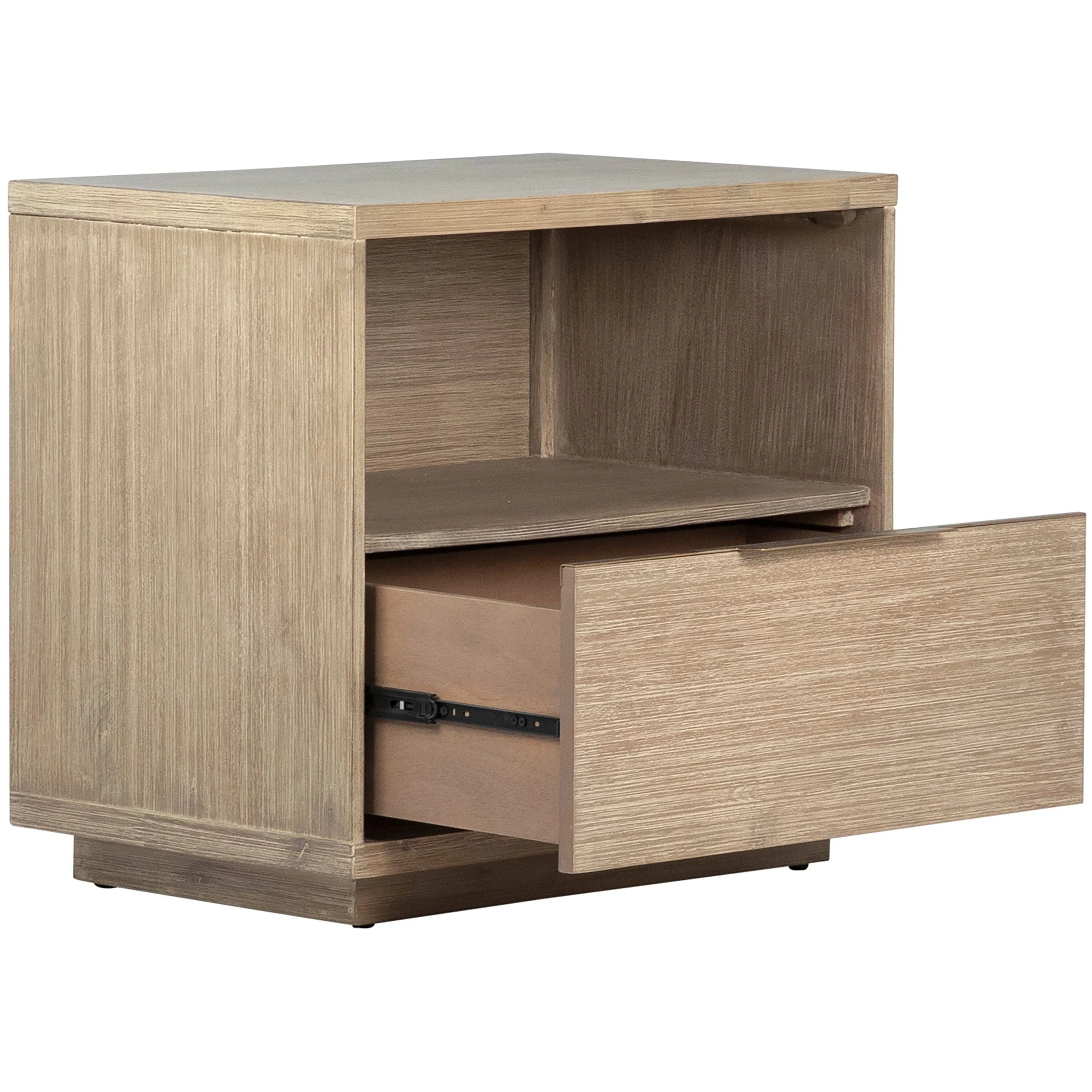 Juliette Nightstand, Natural Warm Wash - Image 4