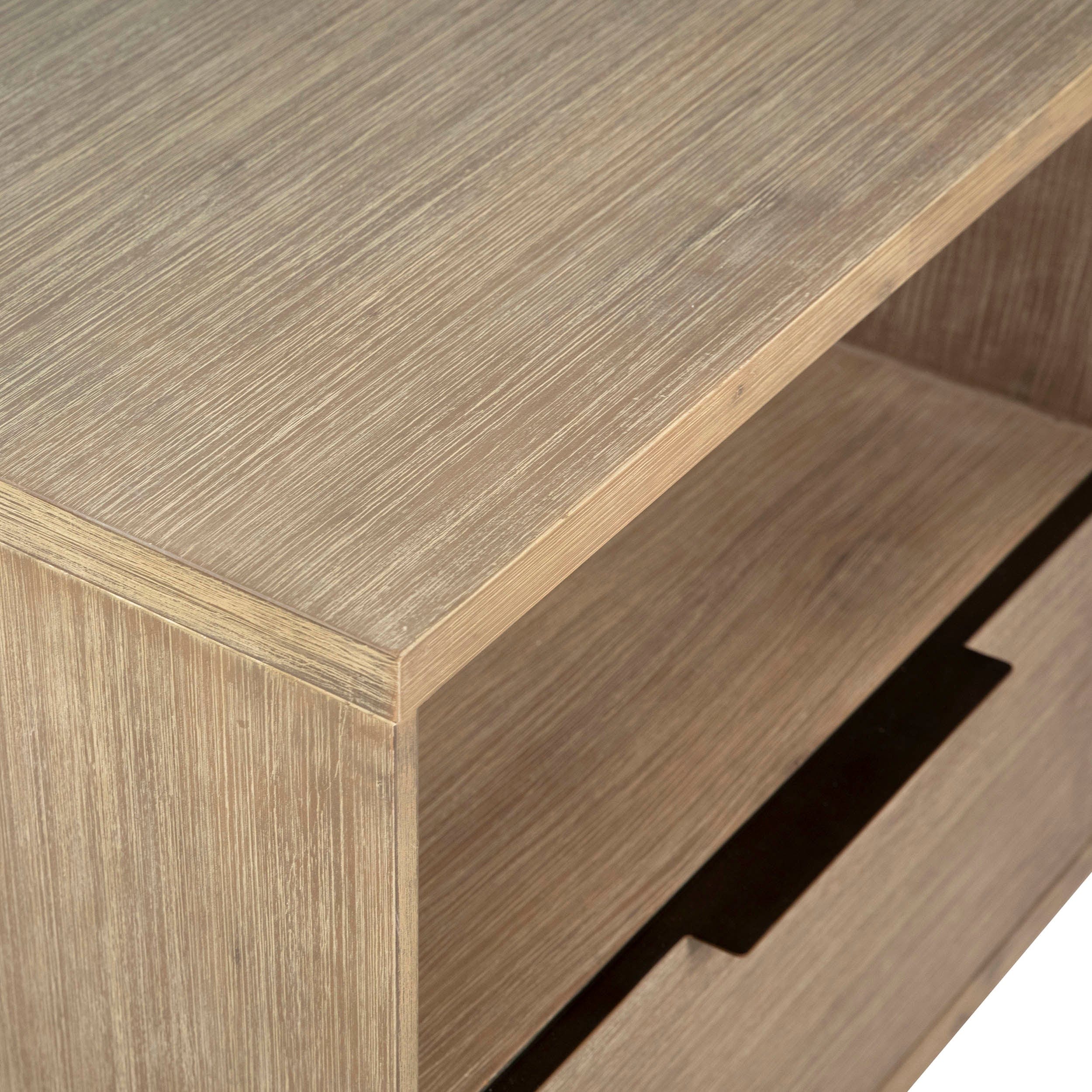 Juliette Nightstand, Natural Warm Wash - Image 5