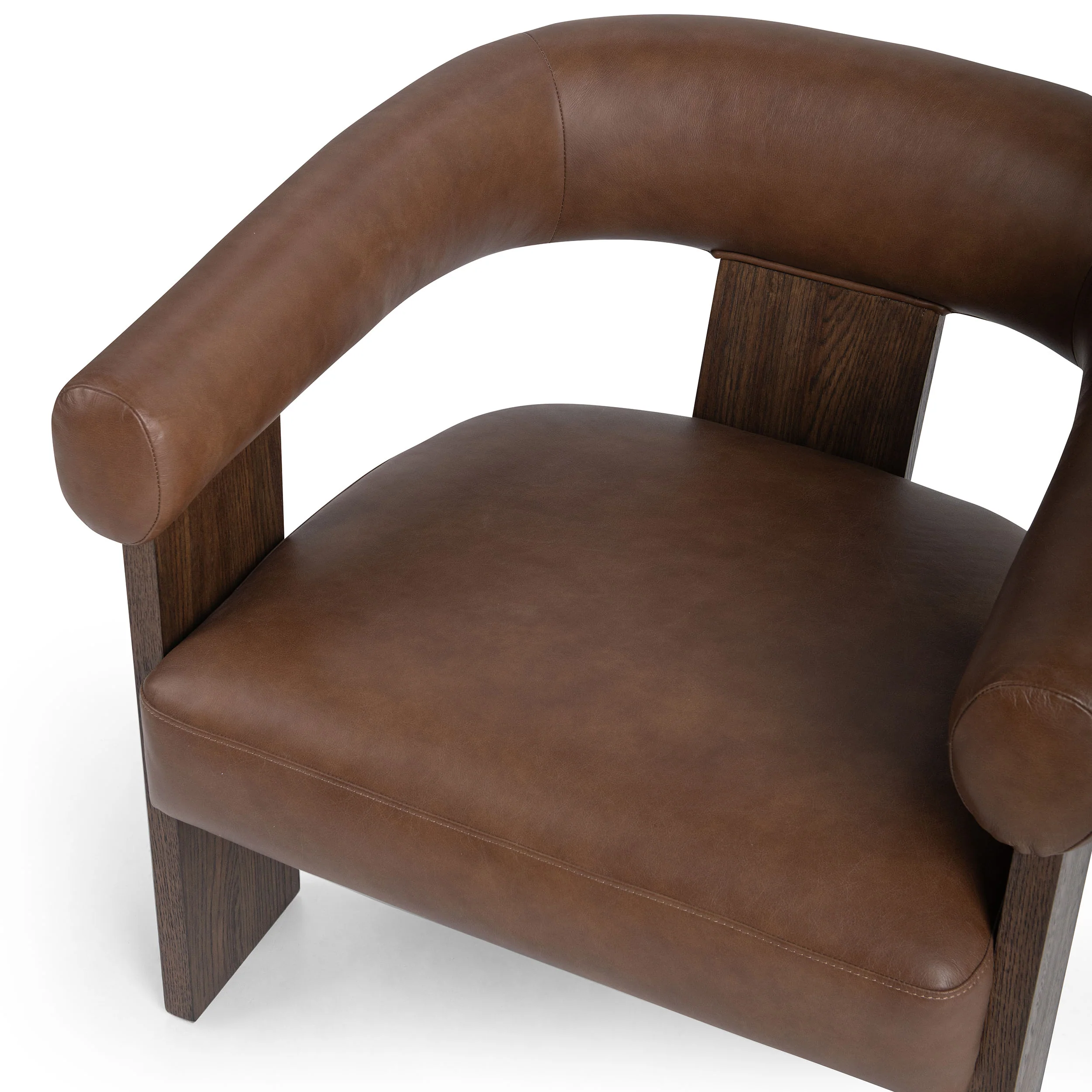 Julina Accent Chair, Rich Cocoa - Image 6