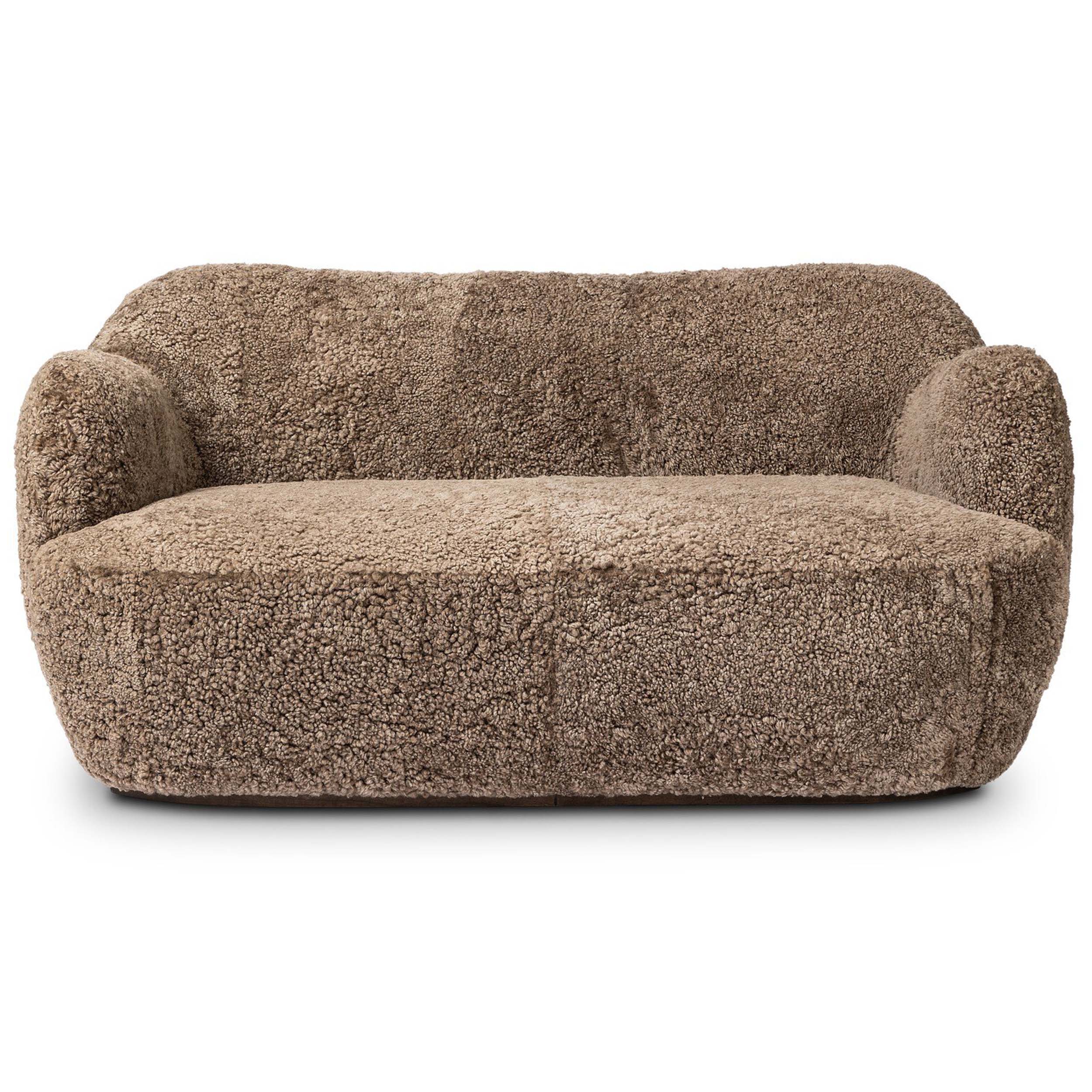 Julius Sofa, Taupe Shearling by Four Hands