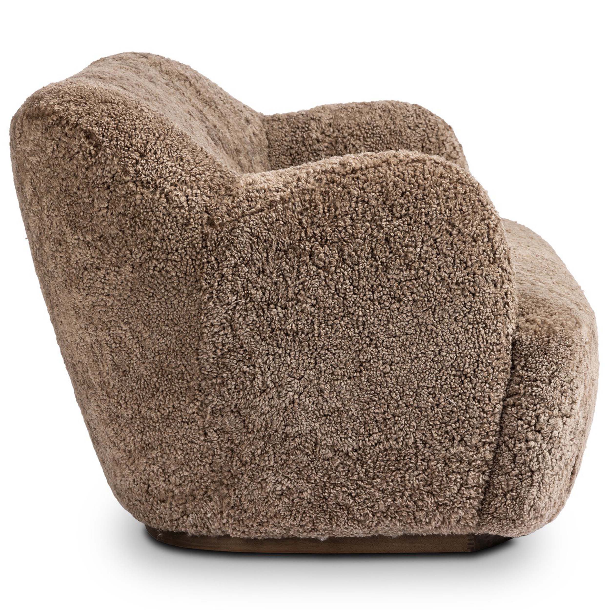 Julius Sofa, Taupe Shearling by Four Hands - Image 3