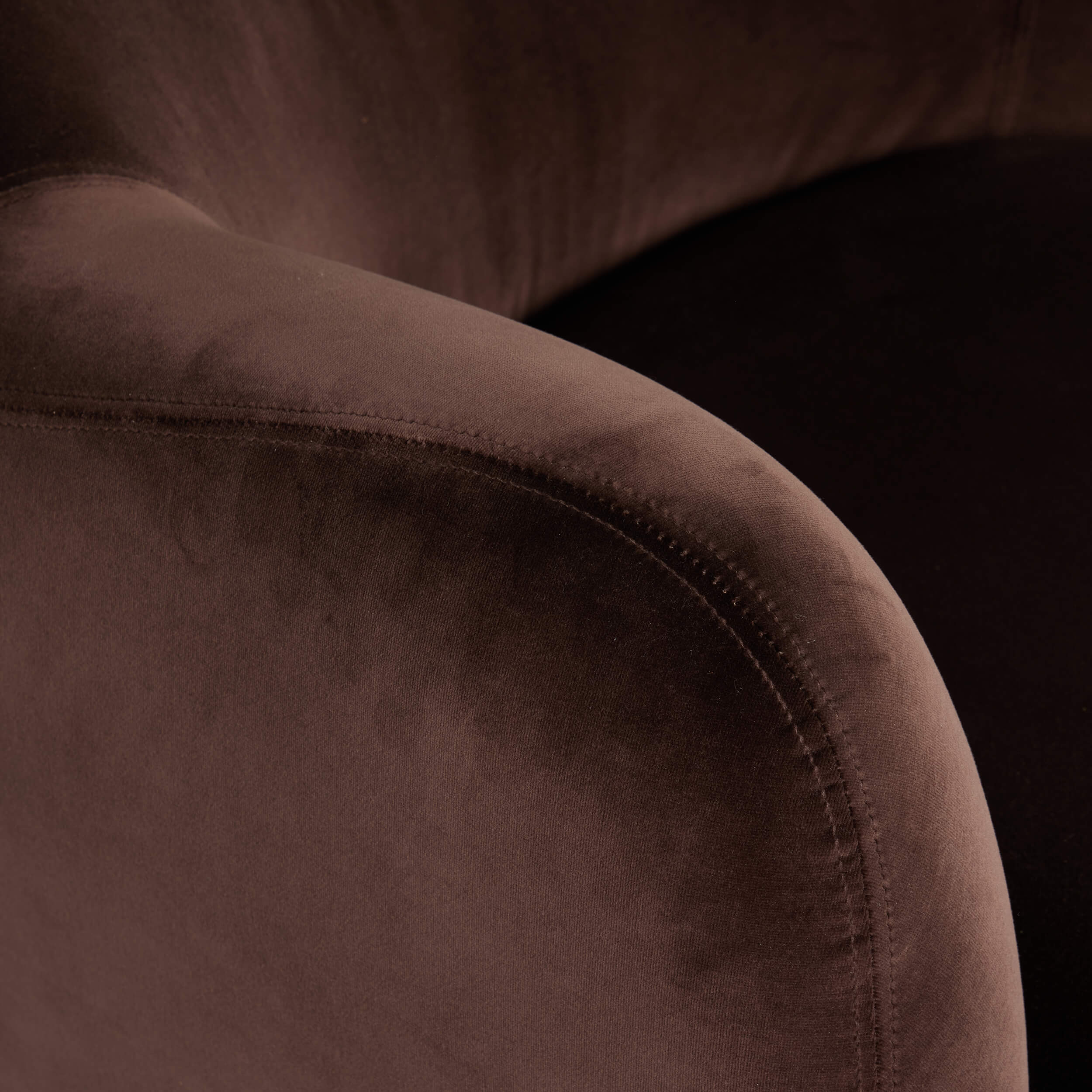 Julius Swivel Chair, Surrey Cocoa by Four Hands - Image 5