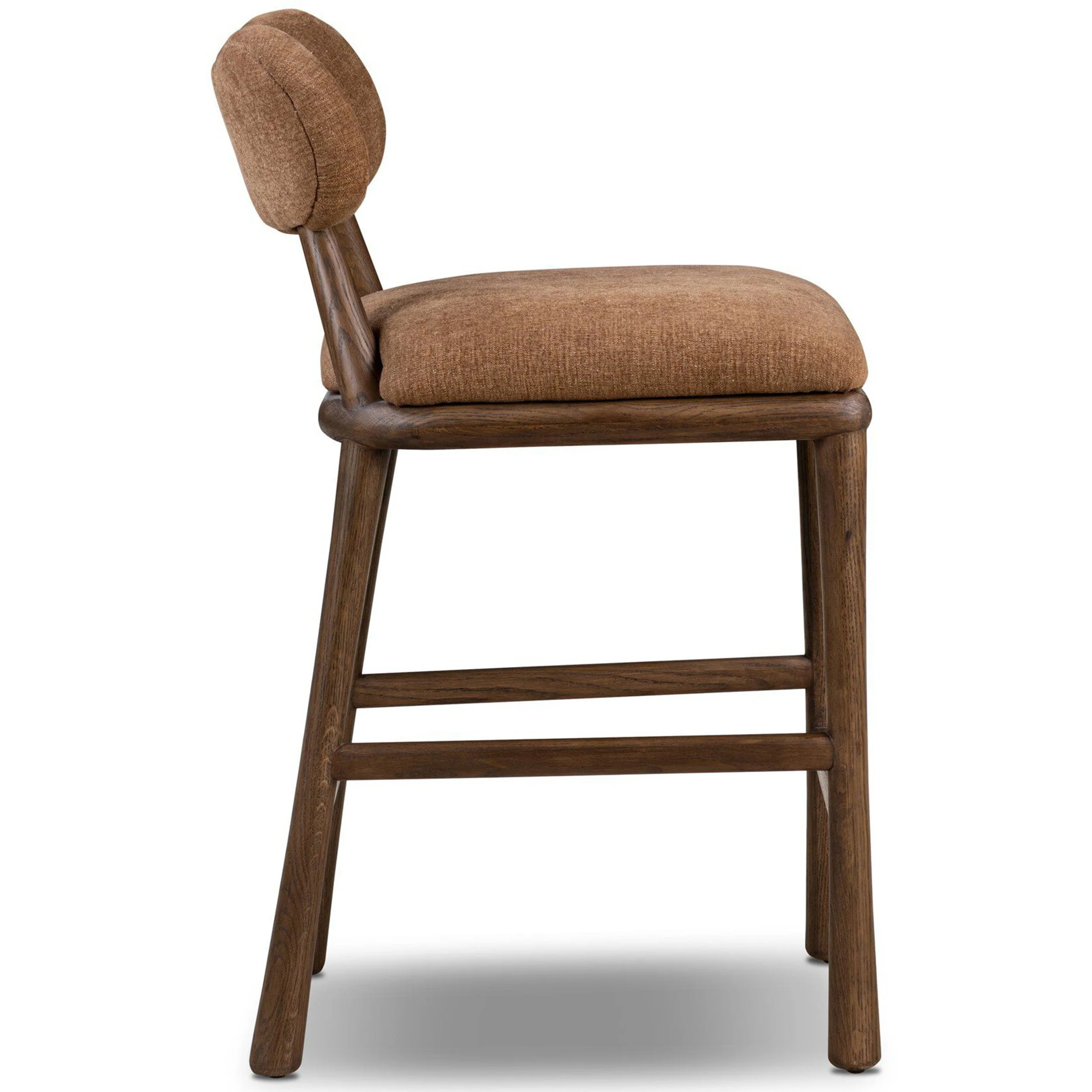 Juna Stool, Laughlin Ochre by Amber Lewis x Four Hands - Image 3