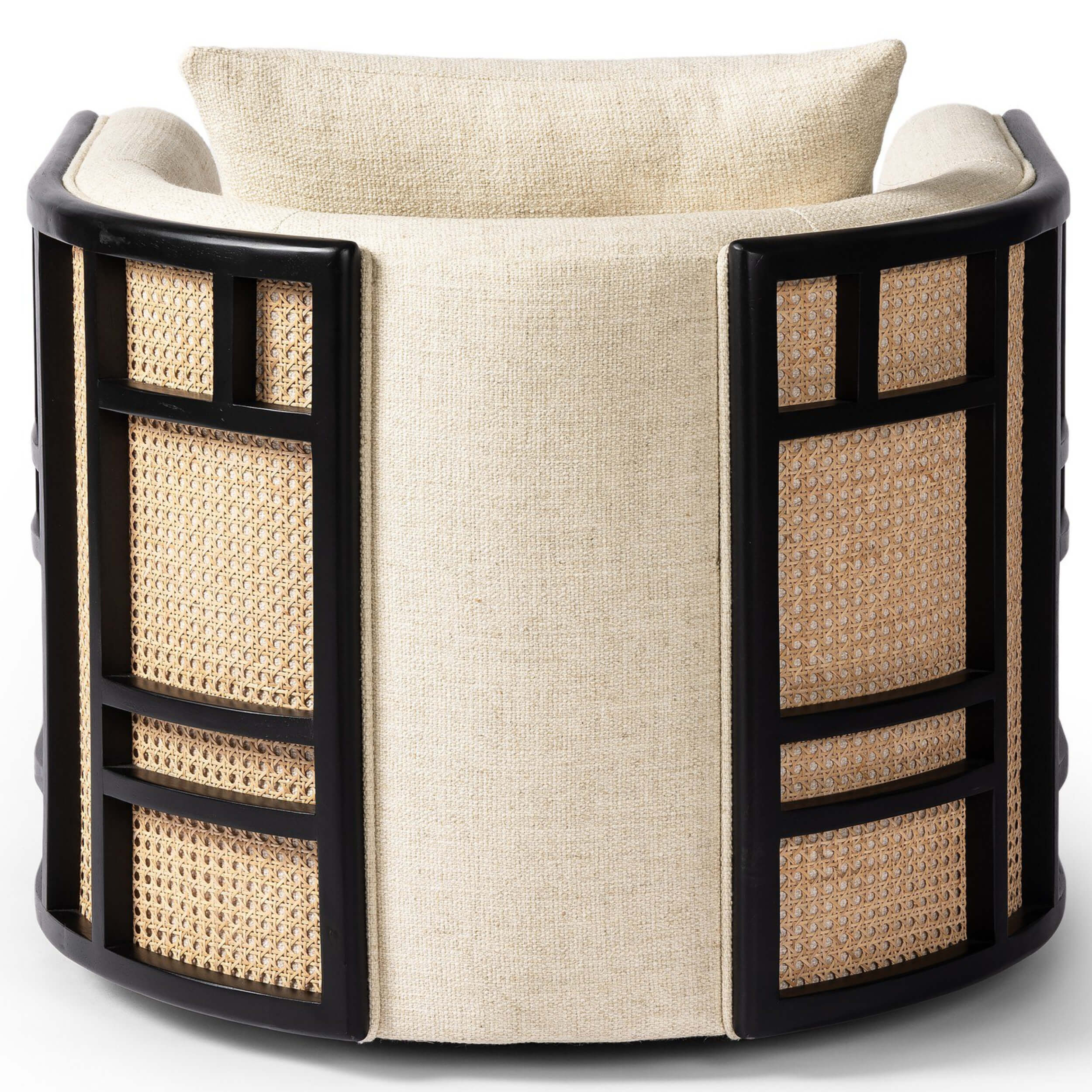 June Swivel Chair, Thames Cream - Image 4
