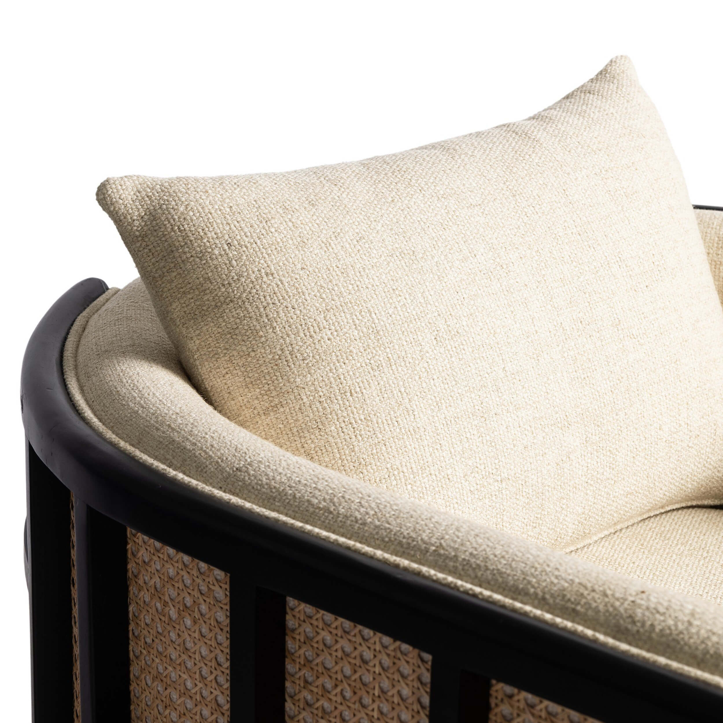 June Swivel Chair, Thames Cream - Image 5