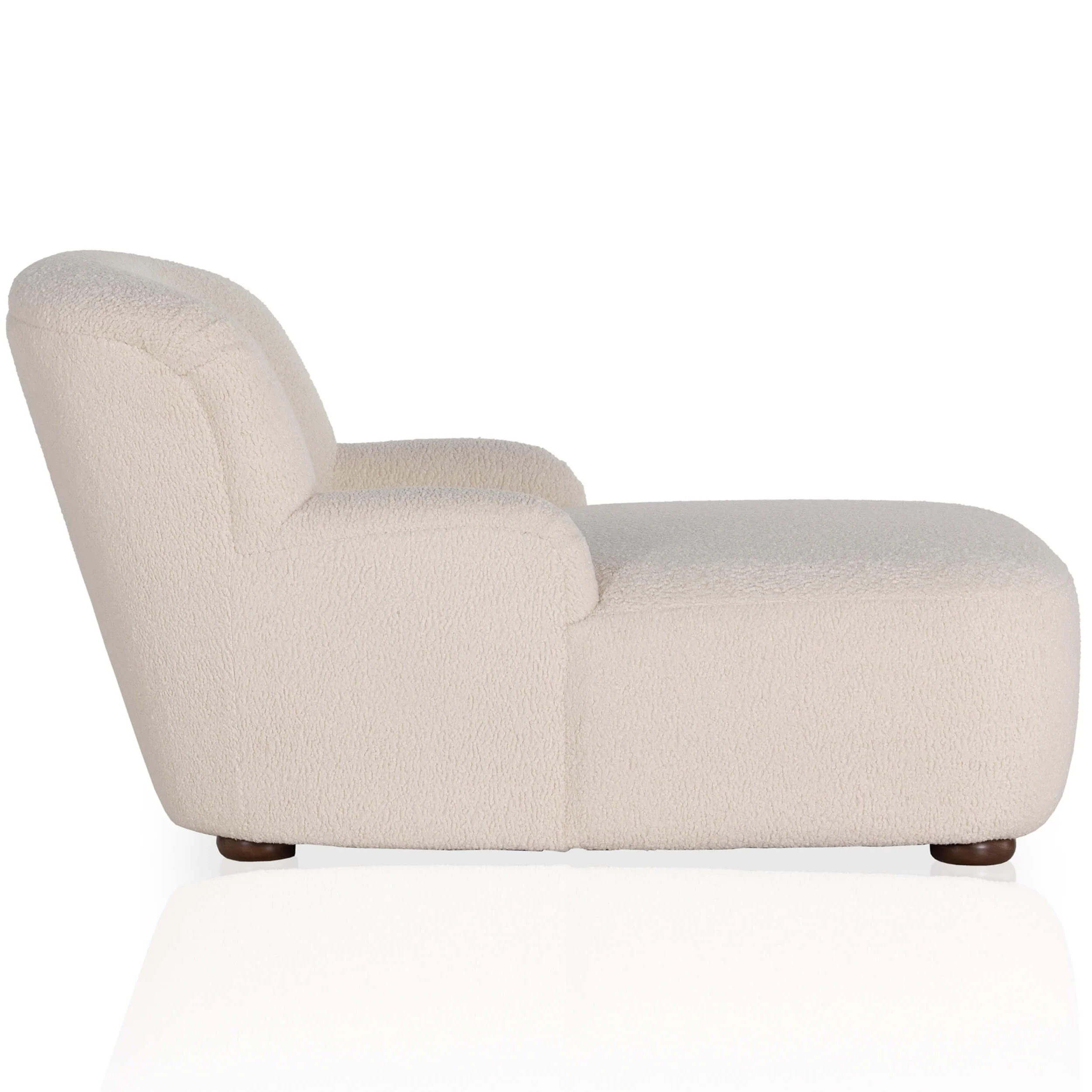 Kadon Chaise, Sheepskin Natural by Four Hands - Image 3