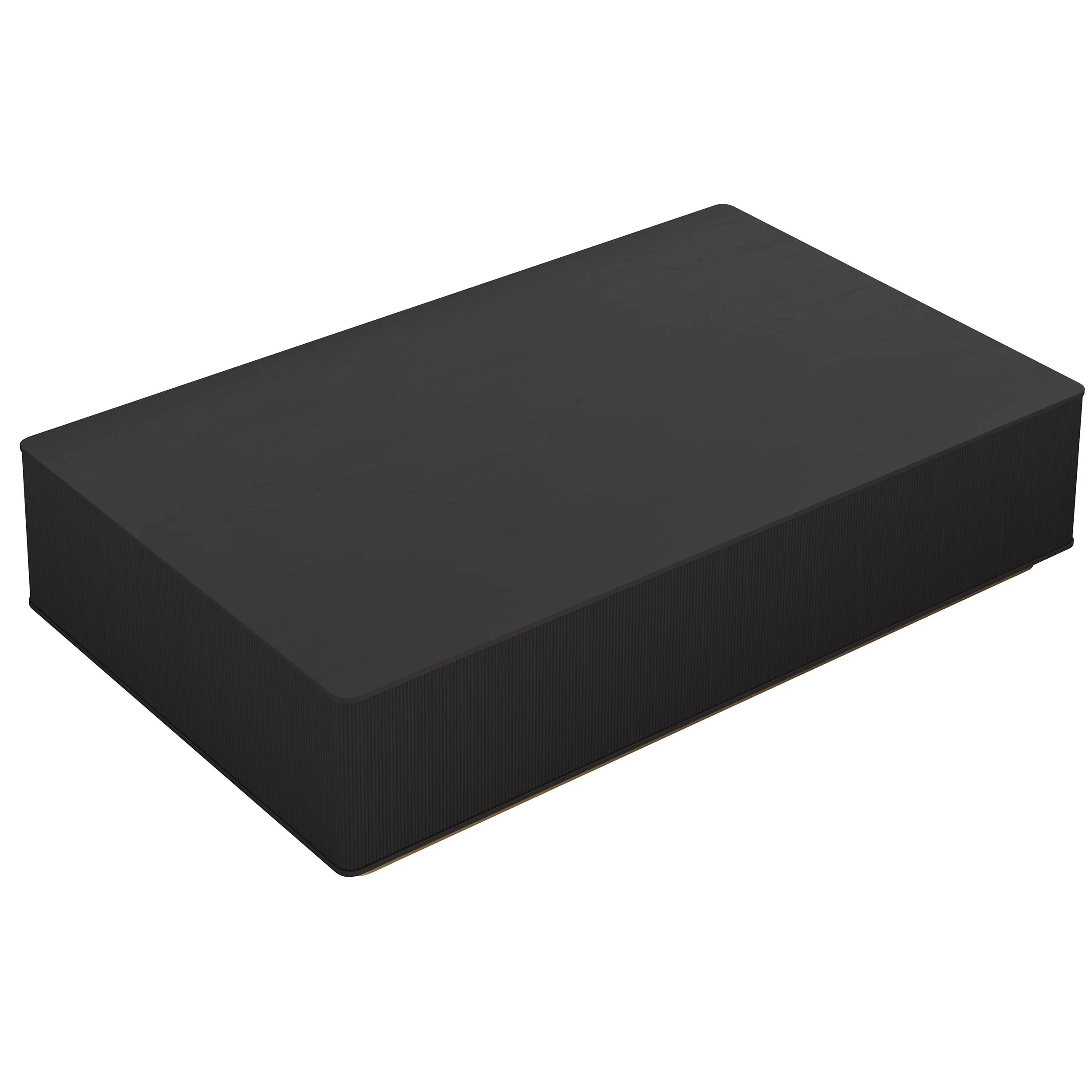 Kalla Rectangular Coffee Table, Black - Image 3