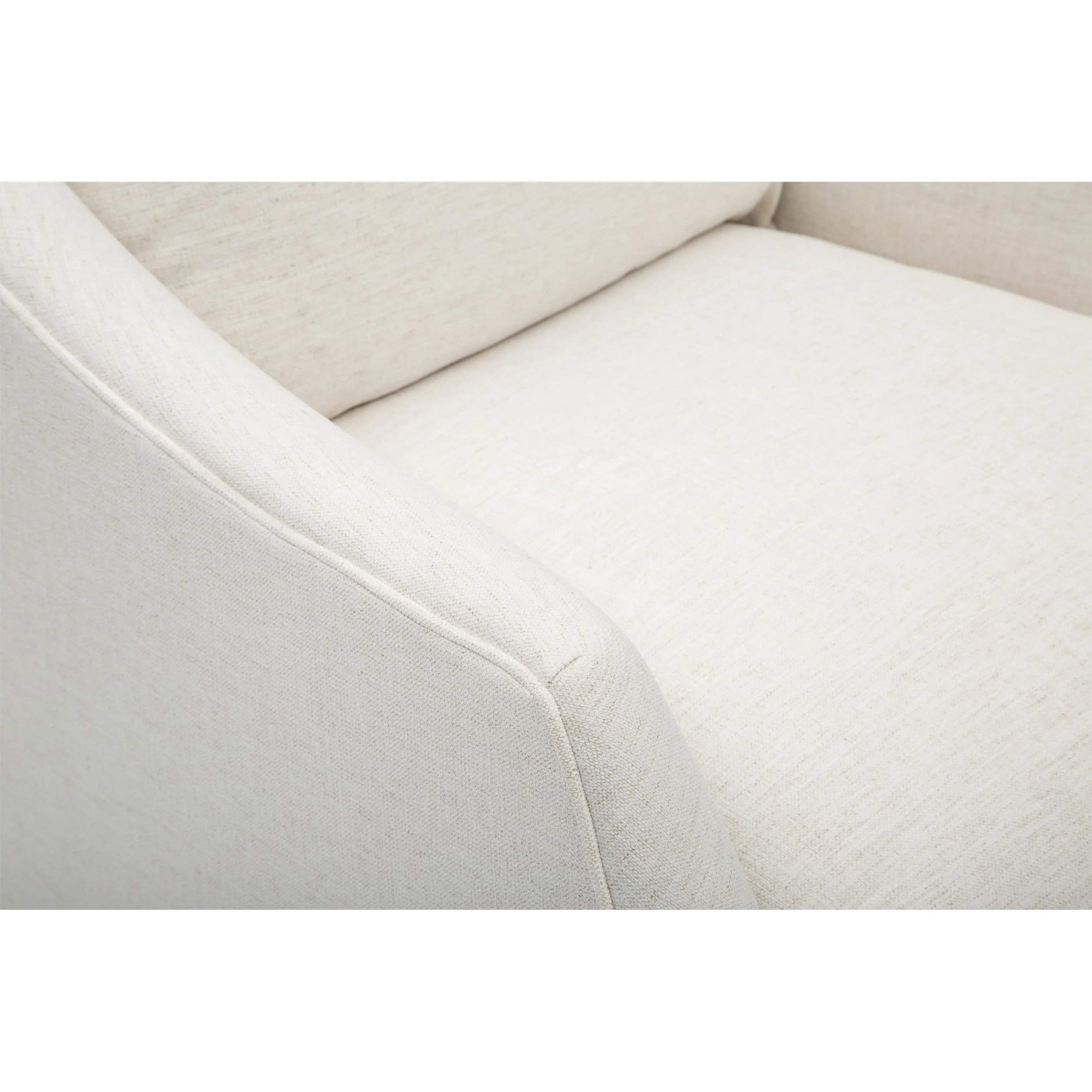 Kara Swivel Chair, Nomad Snow - Image 4