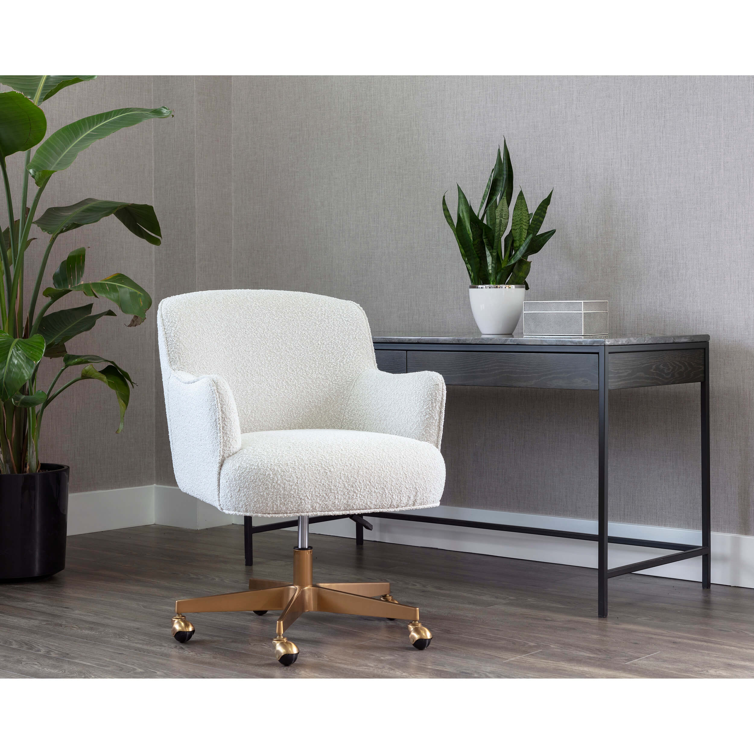 Karina Office Chair, Copenhagen White - Image 8