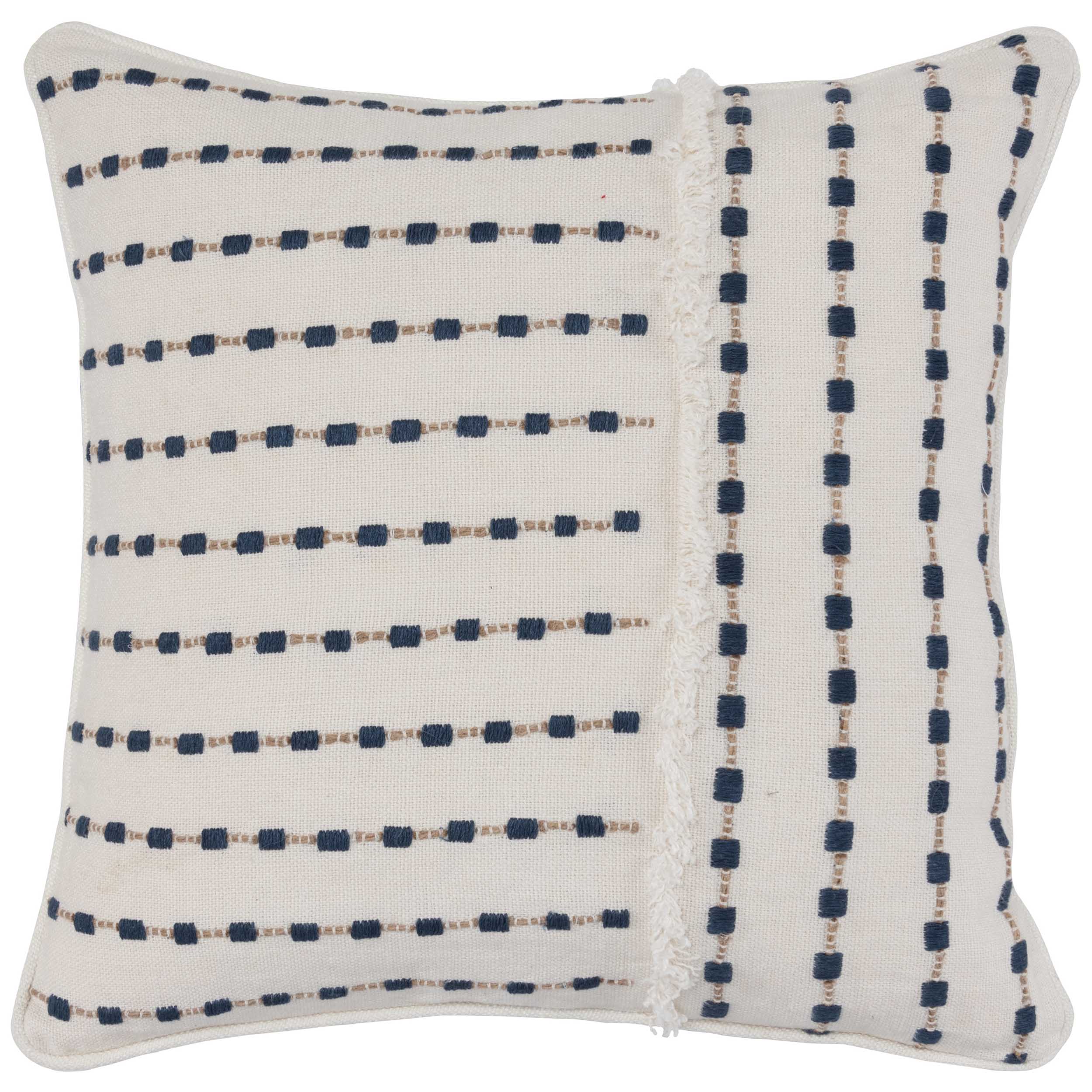 Katia Pillow, Ivory/Black