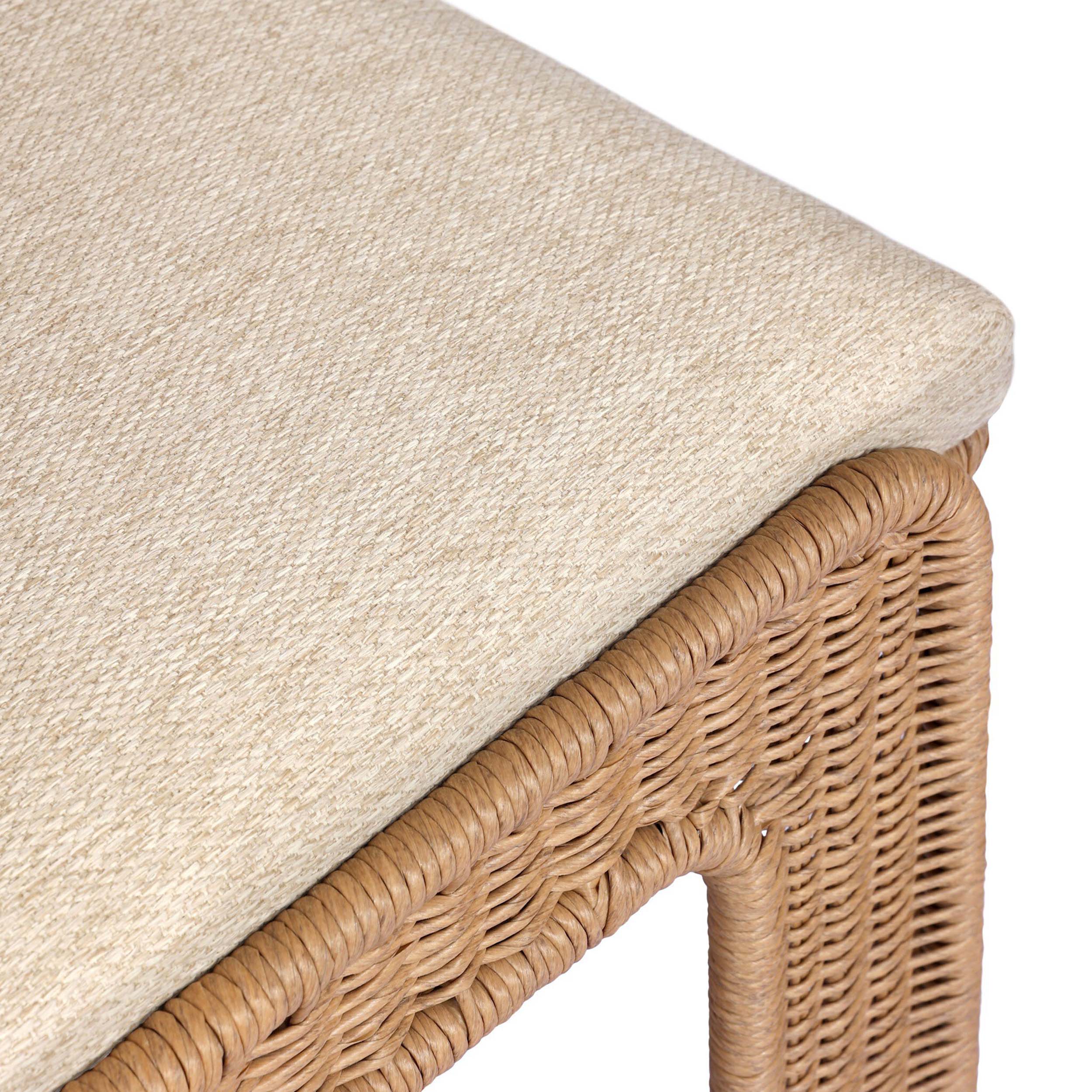 Katrine Outdoor Dining Chair, Concha Beige by Four Hands - Image 6