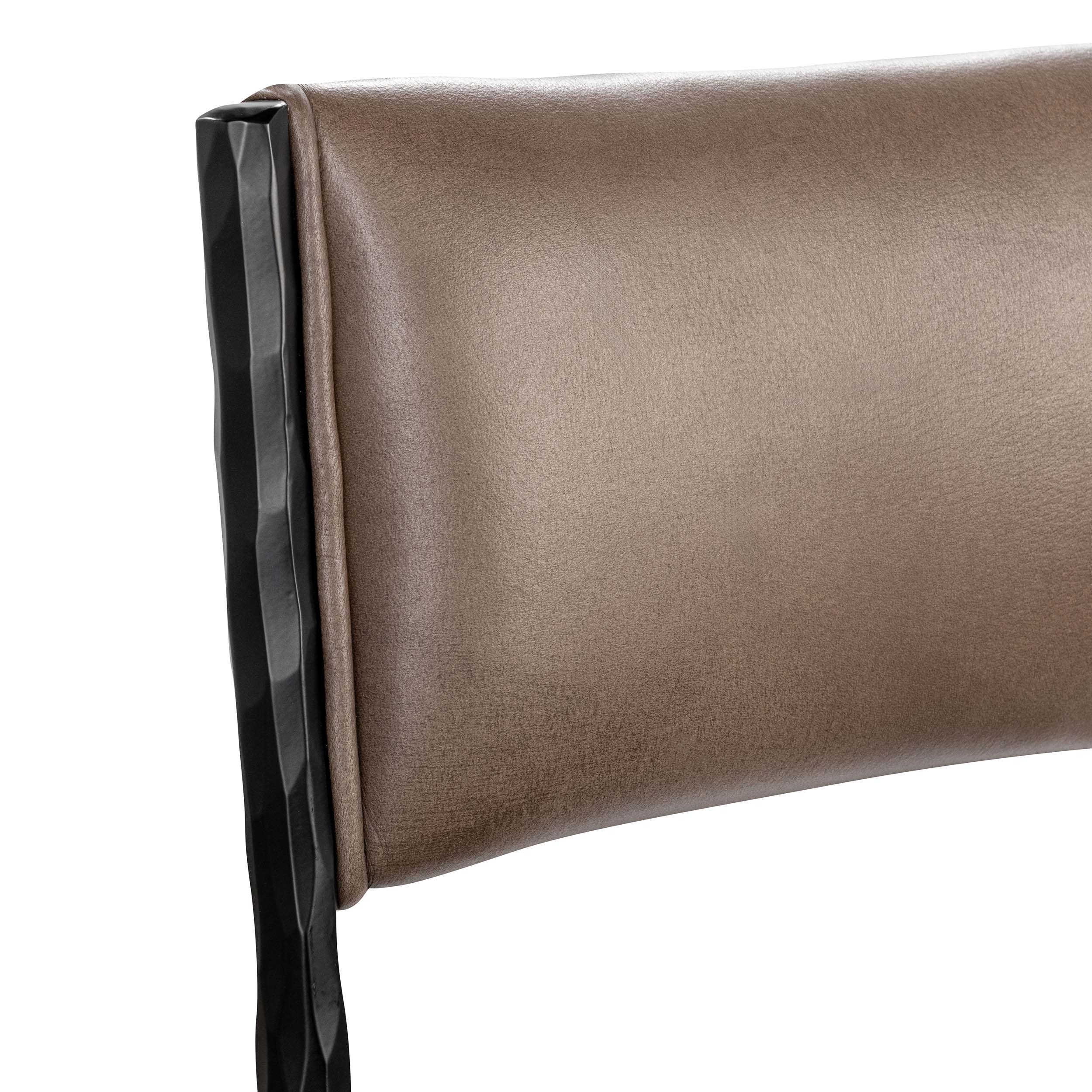 Kayne Leather Counter Stool, Sand - Image 5