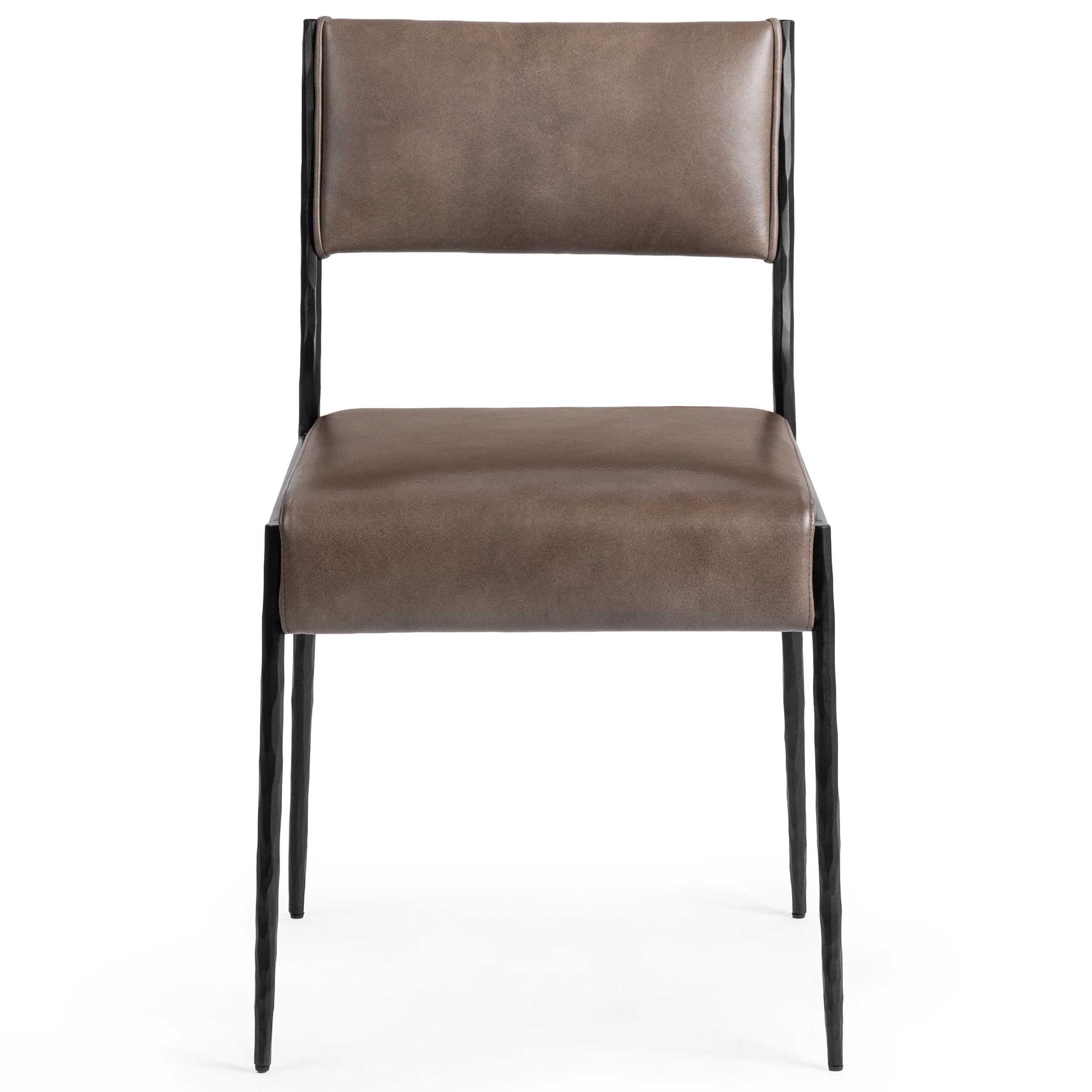Kayne Leather Dining Chair Set of 2, Sand - Image 2