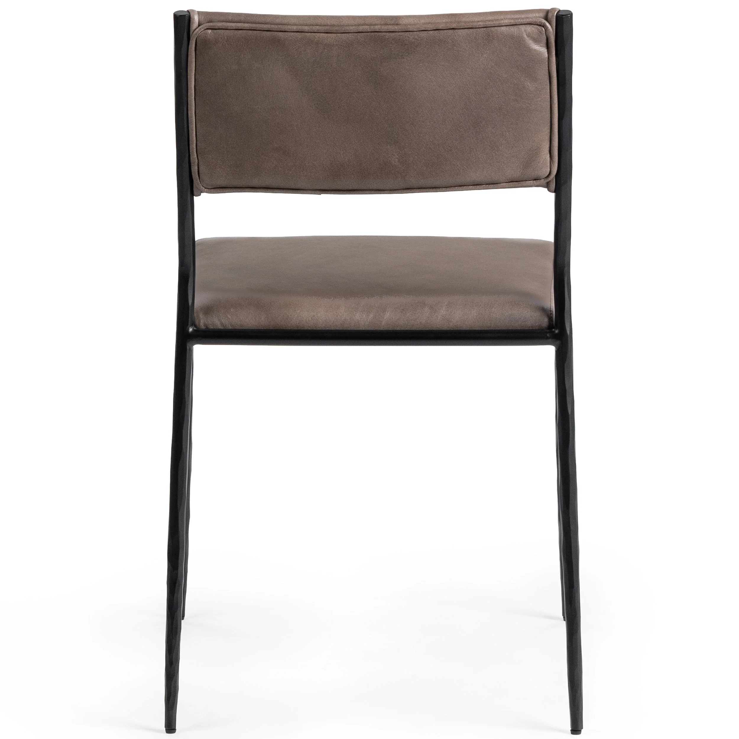 Kayne Leather Dining Chair Set of 2, Sand - Image 3