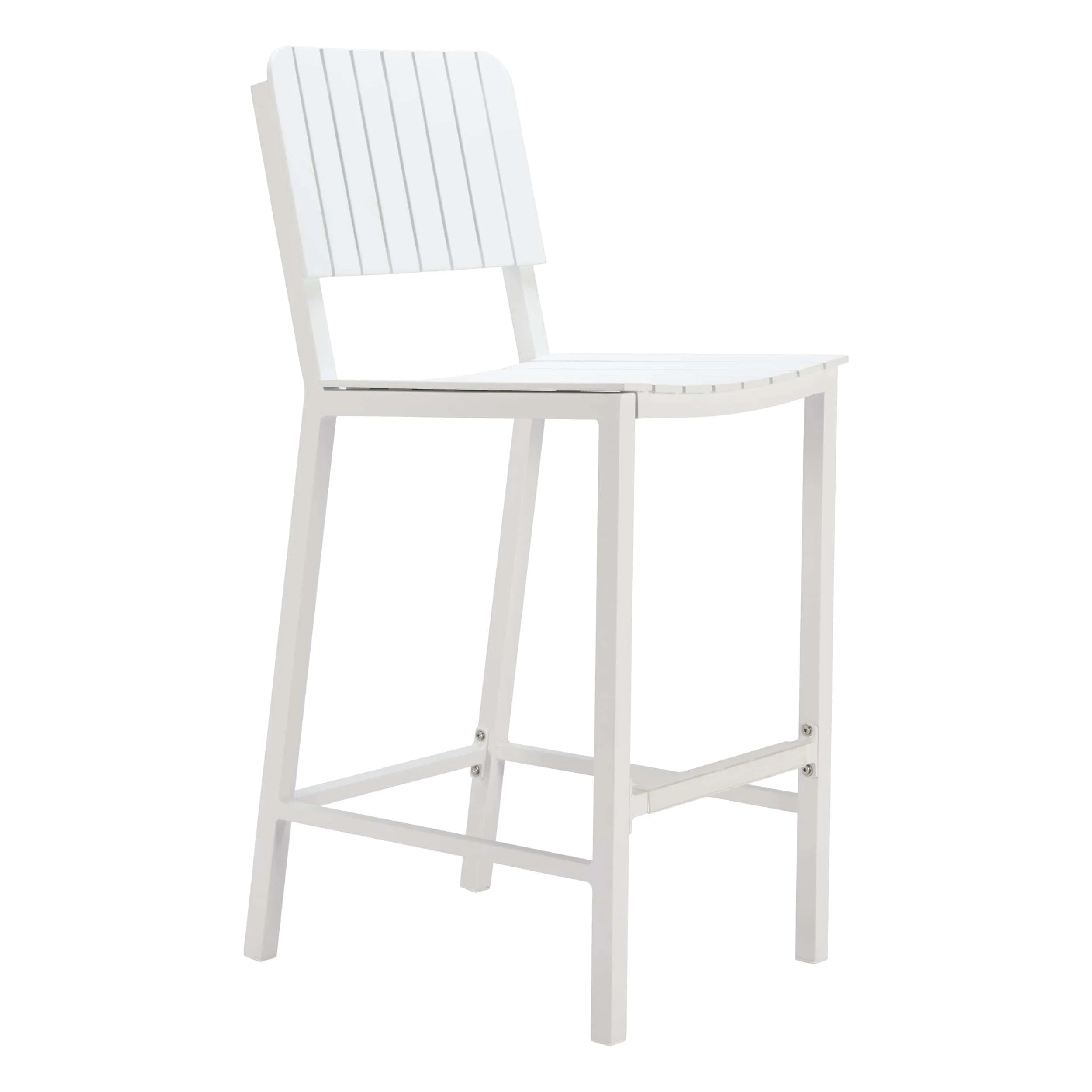 Kayu Barstool, White