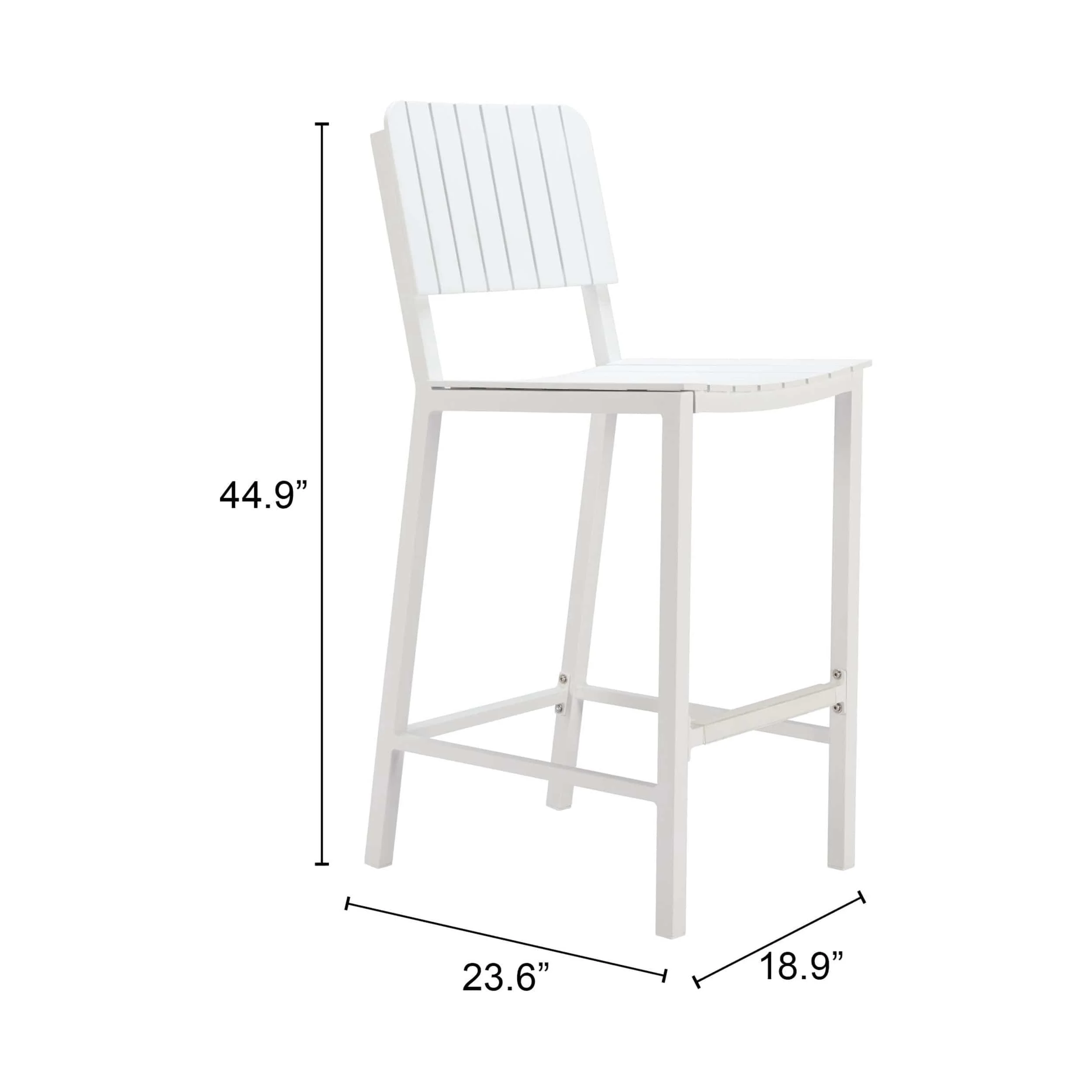 Kayu Barstool, White - Image 2