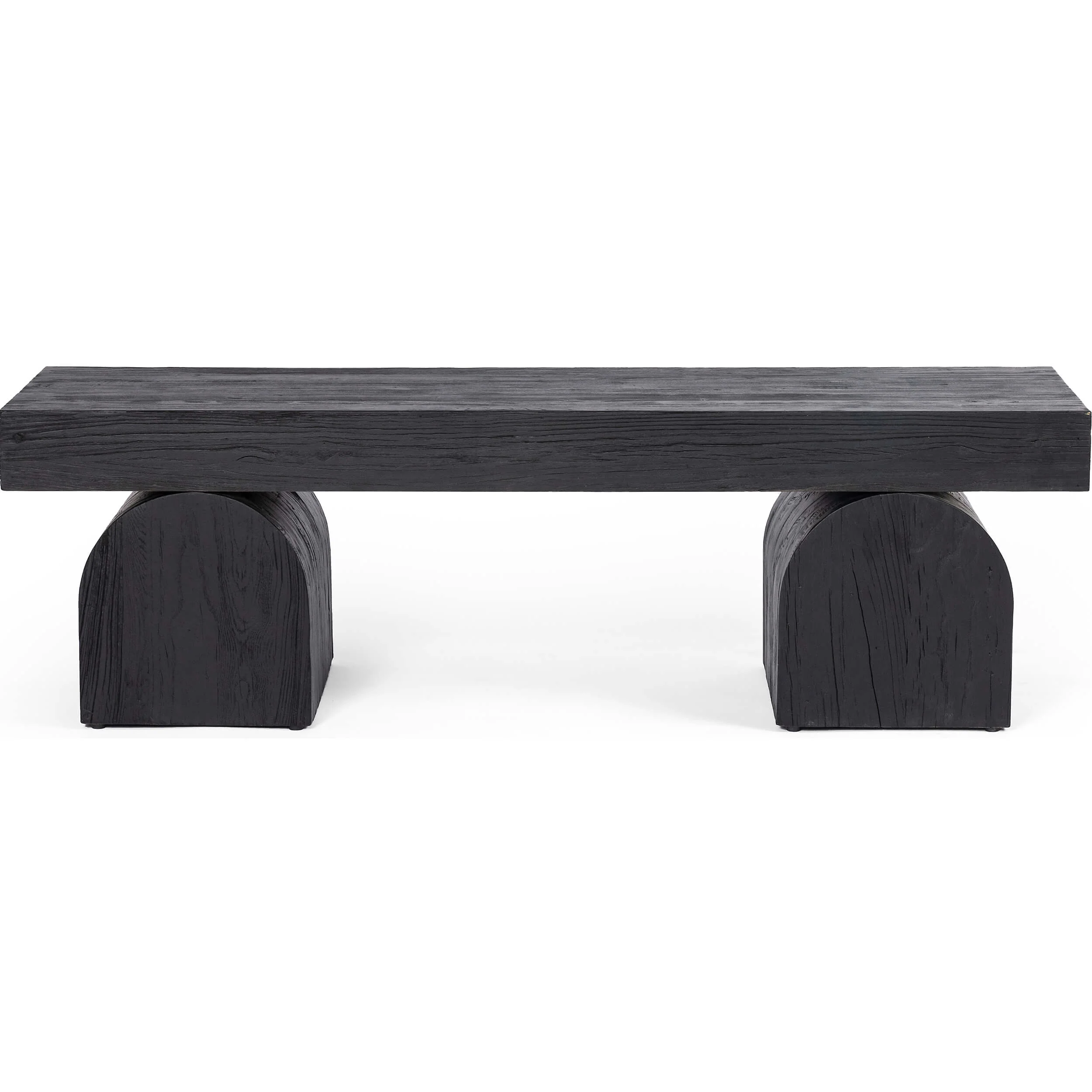 Keane Bench, Black by Four Hands - Image 3