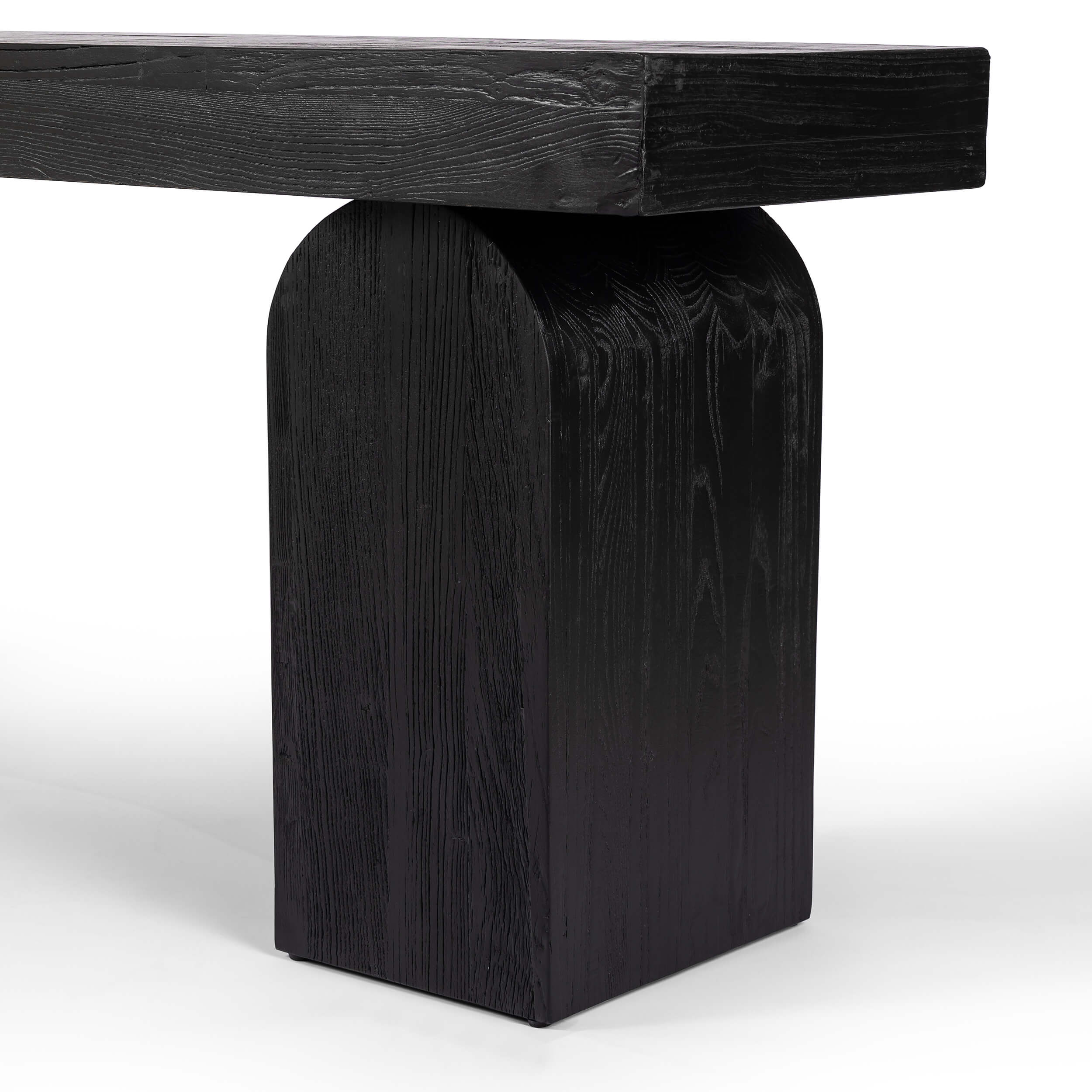 Keane Console Table, Black by Four Hands - Image 5