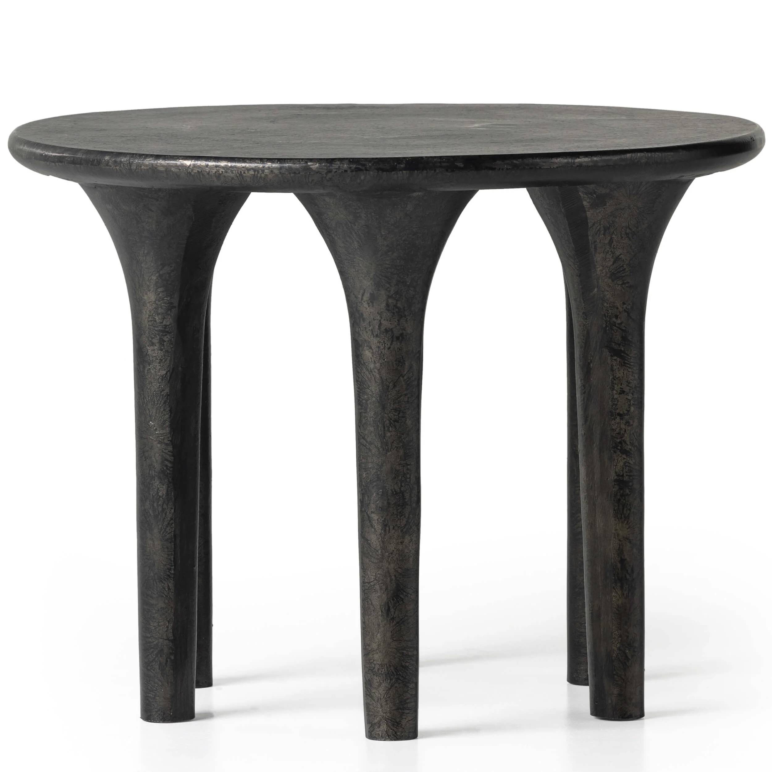 Kelden End Table, Raw Black by Four Hands - Image 2
